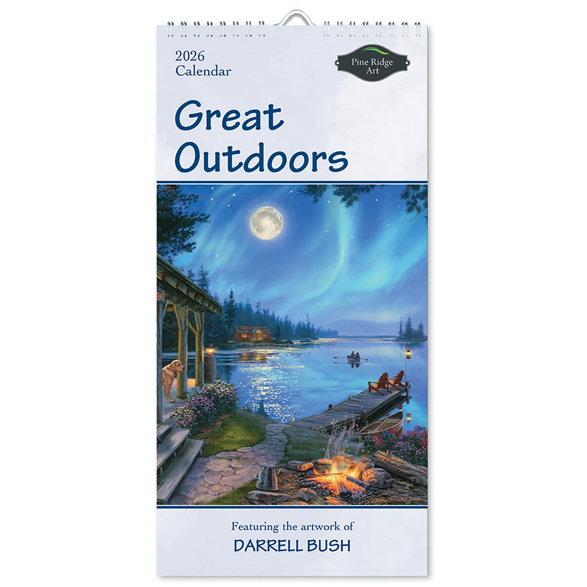 Calendrier Great Outdoors 2026 (format slim) - Disponible uniquement en ligne
