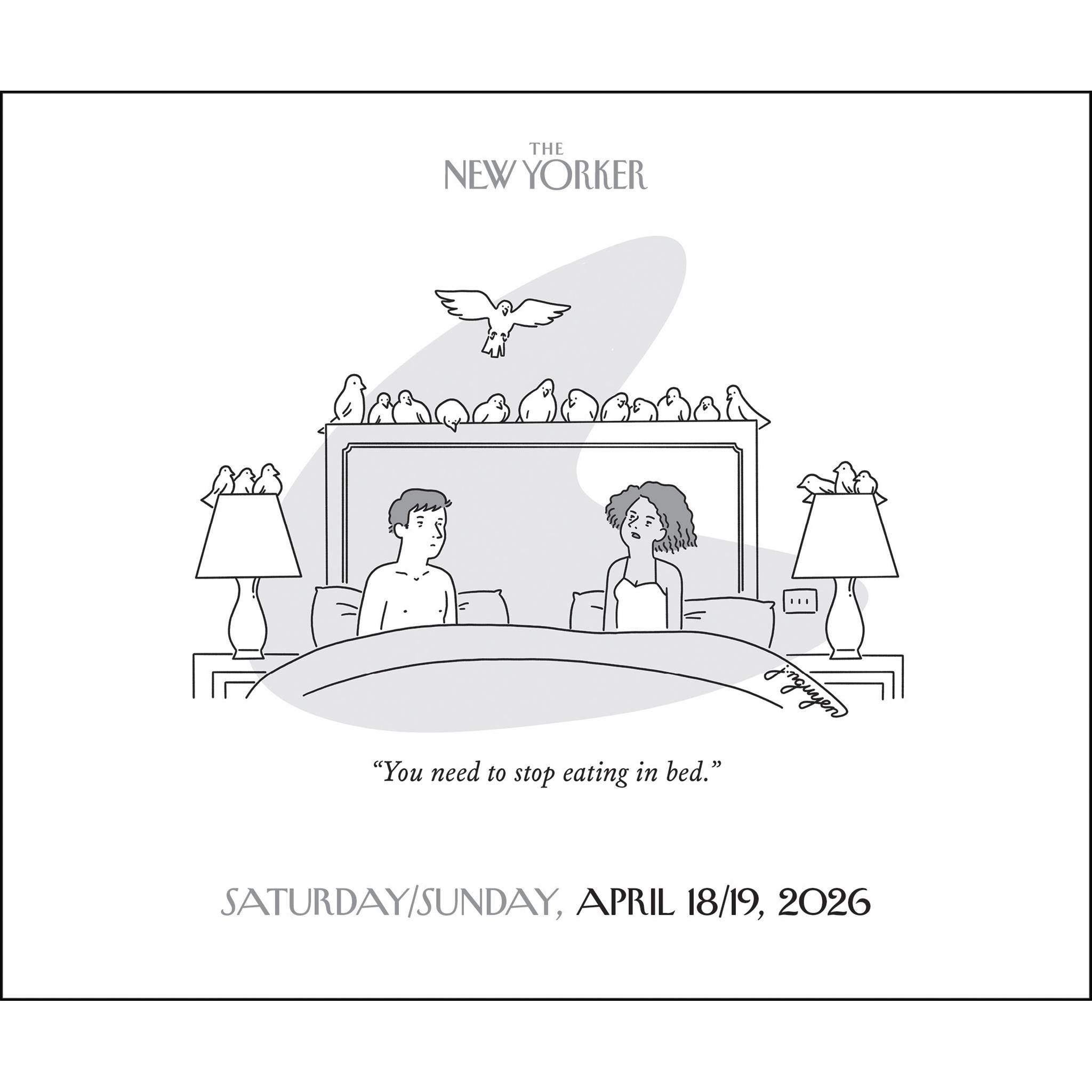 Cartoons From The New Yorker 2026 Box Calendar