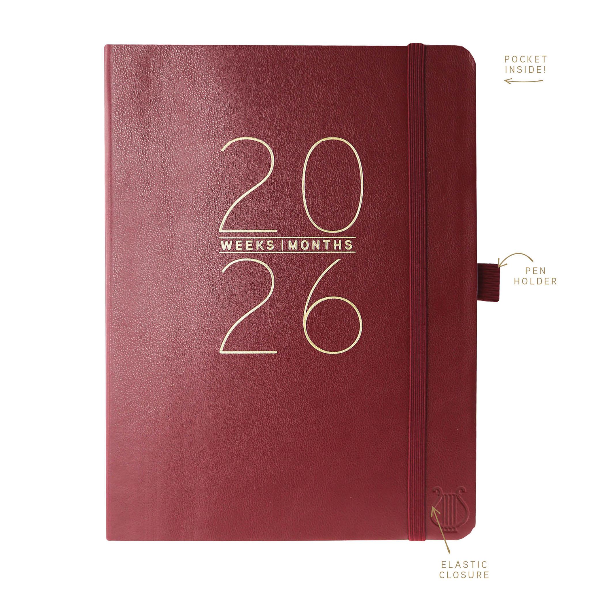 Calendrier des fiançailles Apollo Red 2025-2026