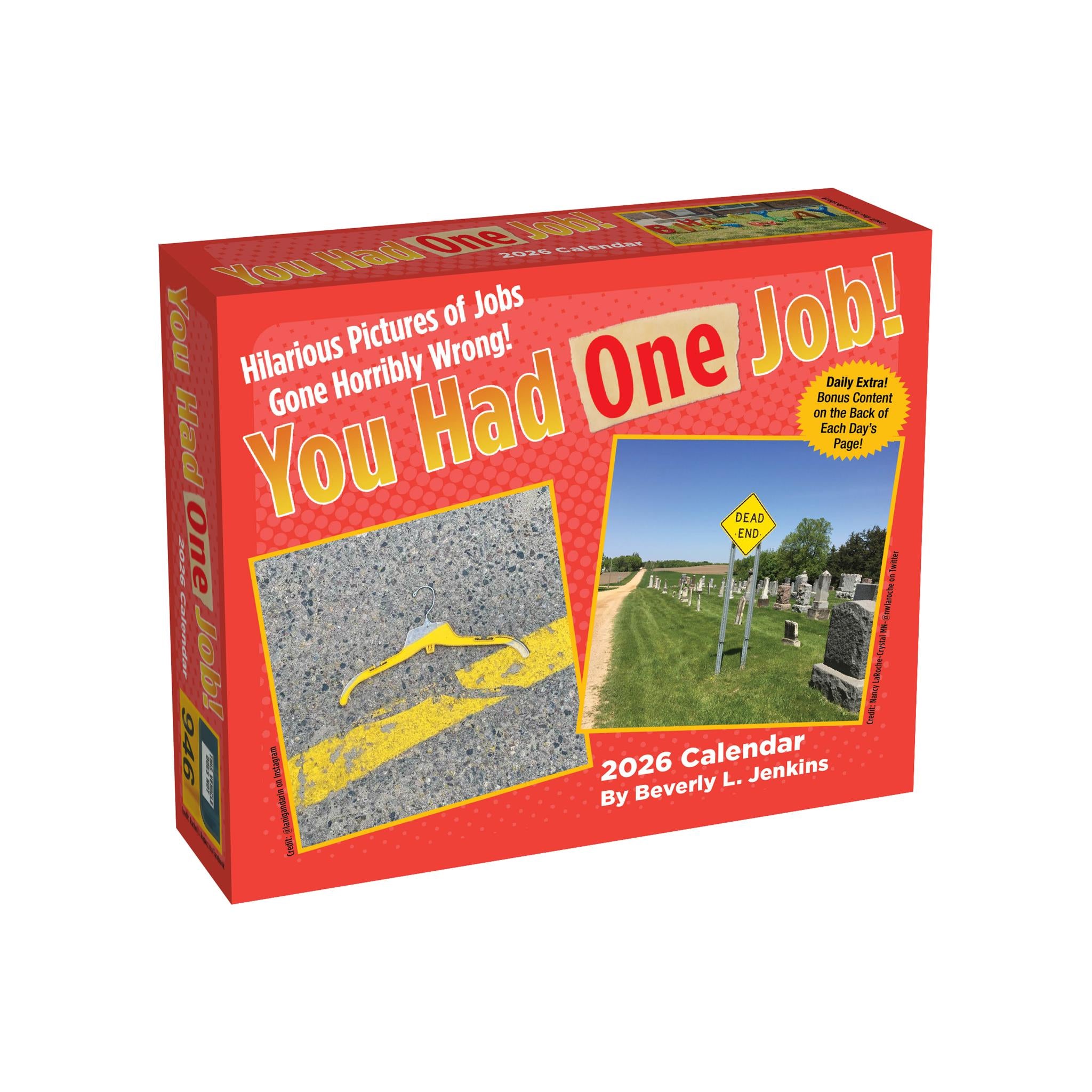 You Had One Job 2026 Box Calendar