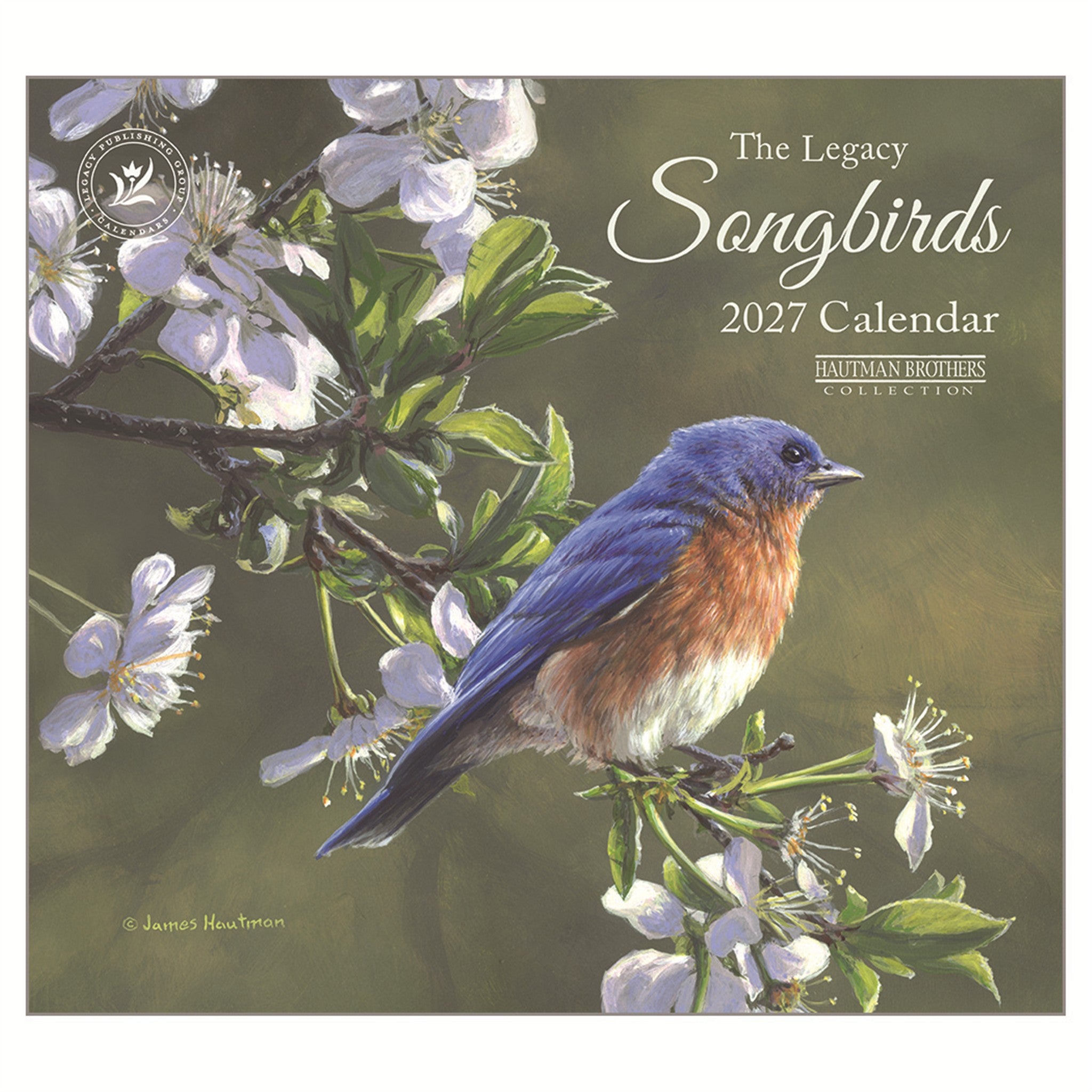 Mini-calendrier 2027 Oiseaux chanteurs