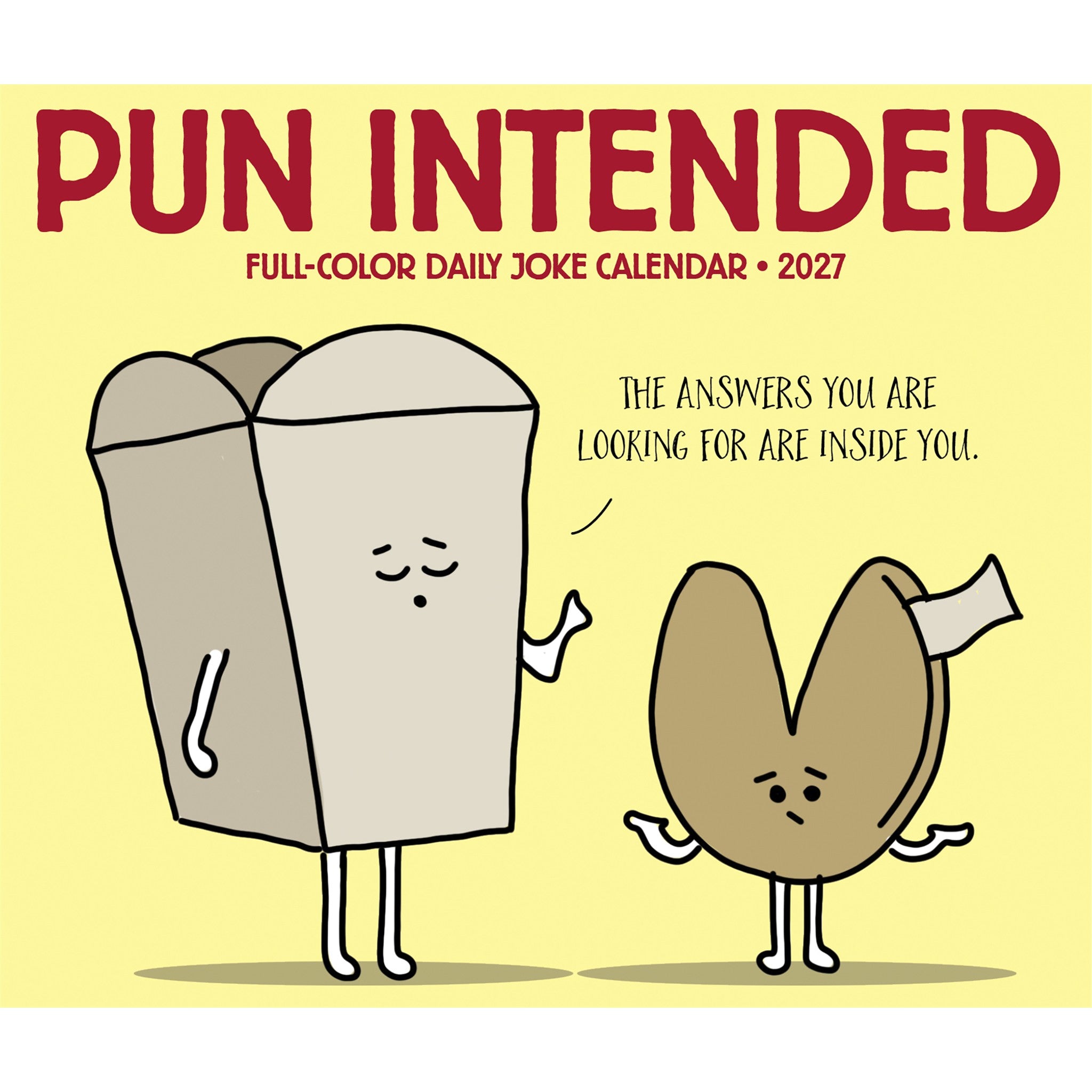 Pun Intended 2027 Box Calendar