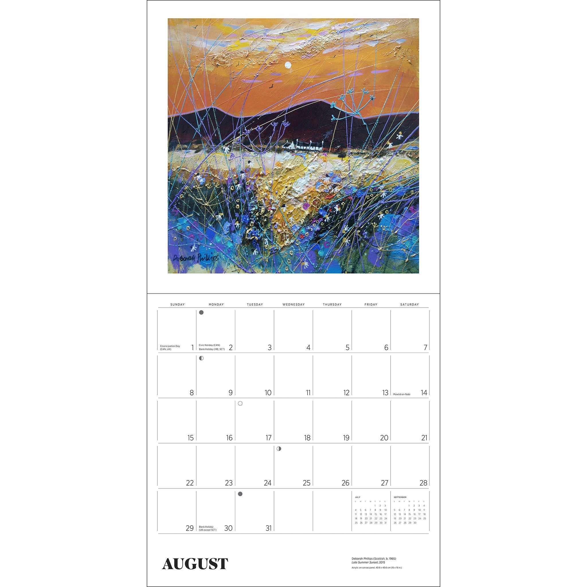 Scotland 2027 Wall Calendar - Online Only