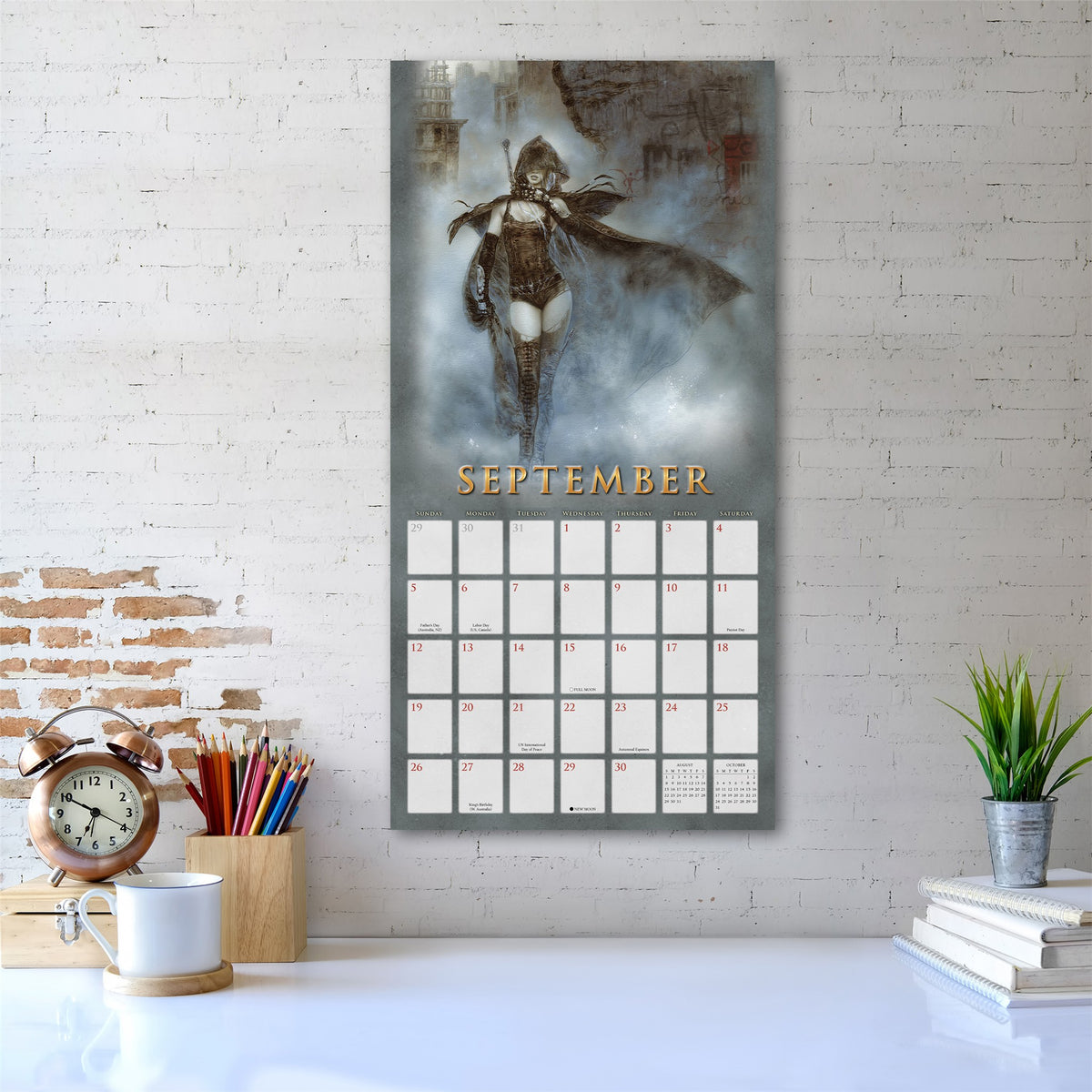 Calendrier mural 2027 The Fantasy Art of Royo