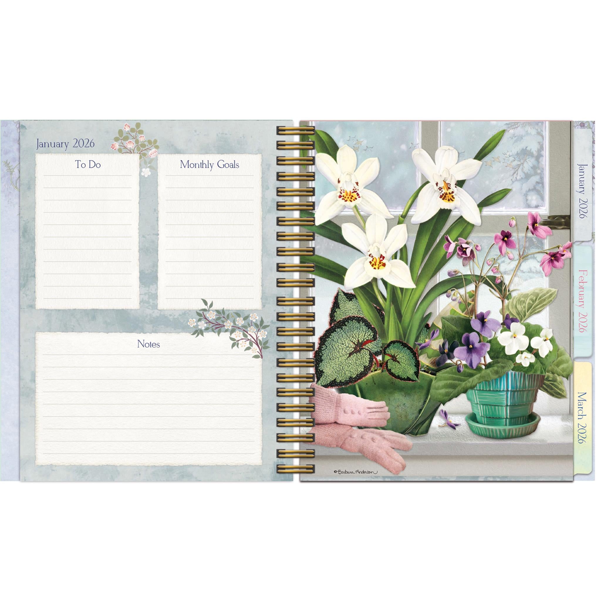 Botanical Gardens File It 2026 Engagement Calendar