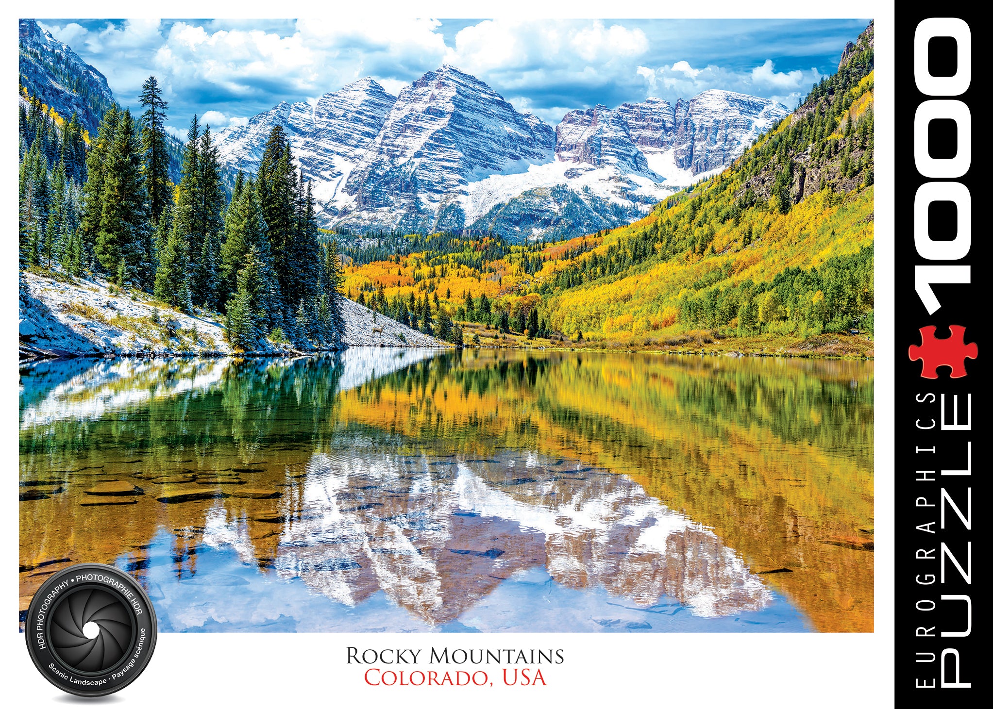 Rocky Mountains 1000 Piece Puzzle - Online Only