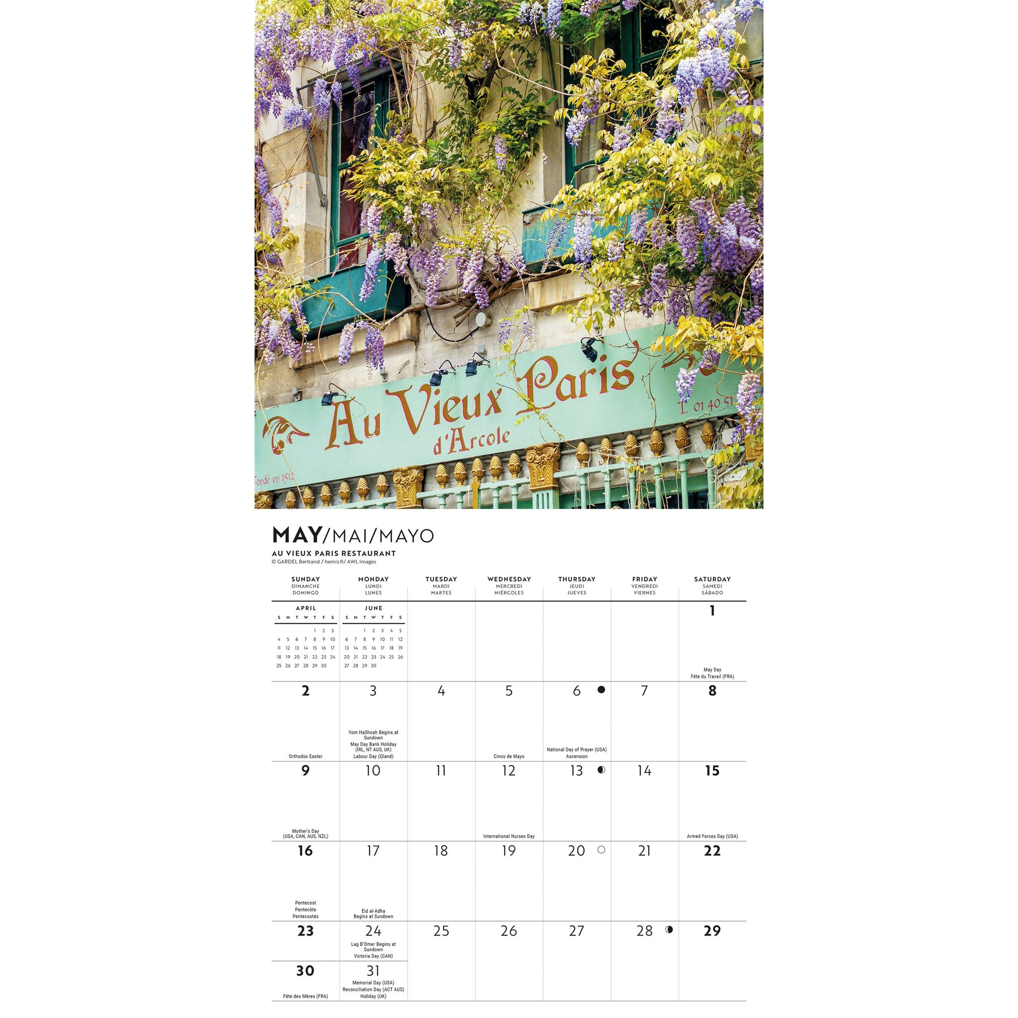 Mini-calendrier Art de vivre parisien 2027