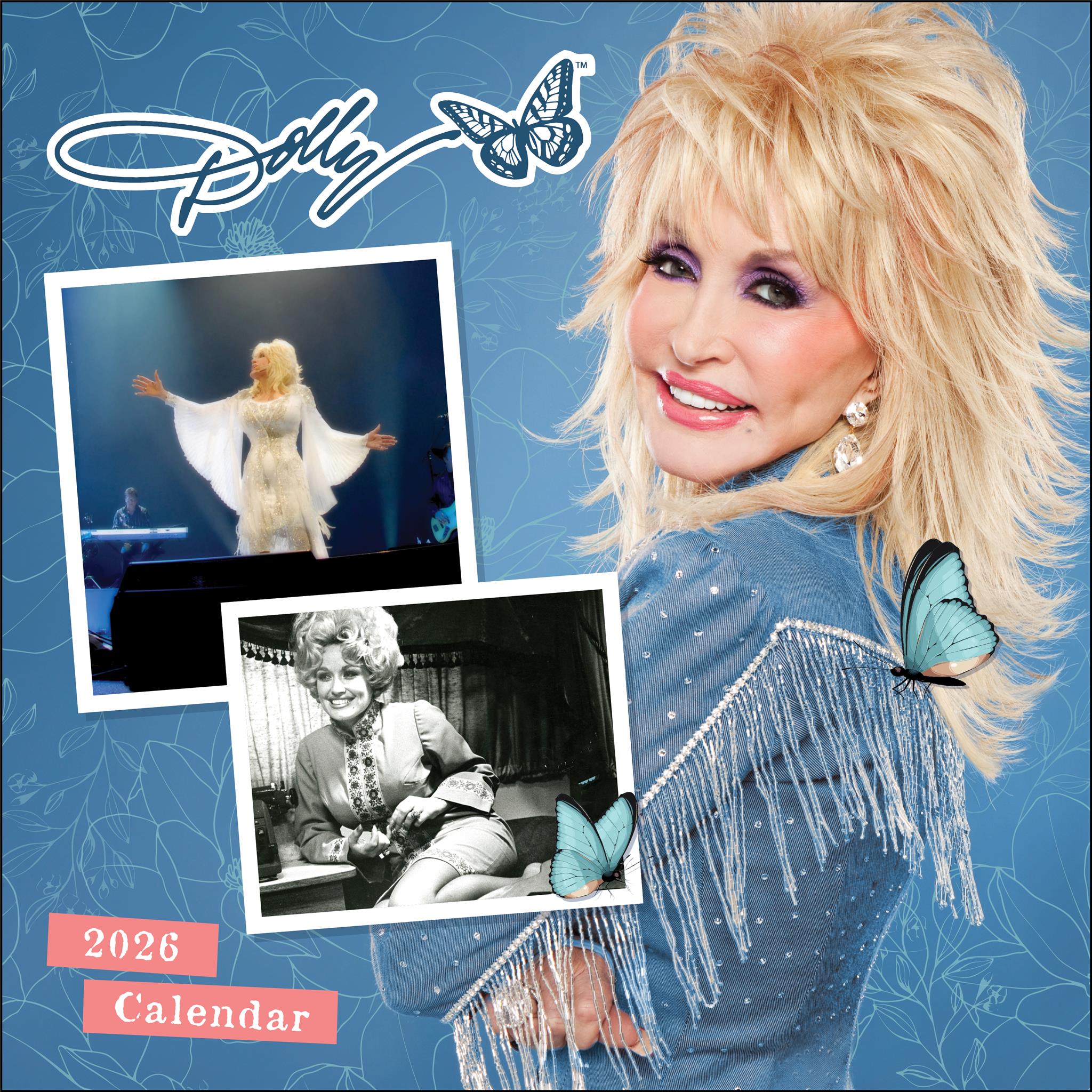 Calendrier mural Dolly Parton 2026
