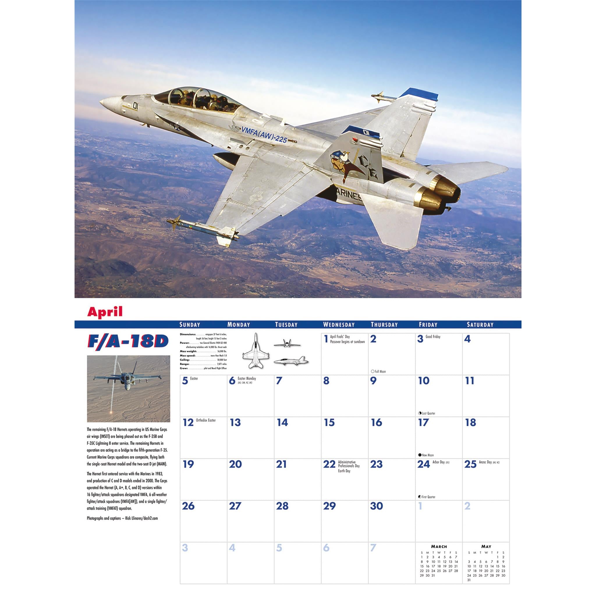 Calendrier mural de luxe Above And Beyond 2026