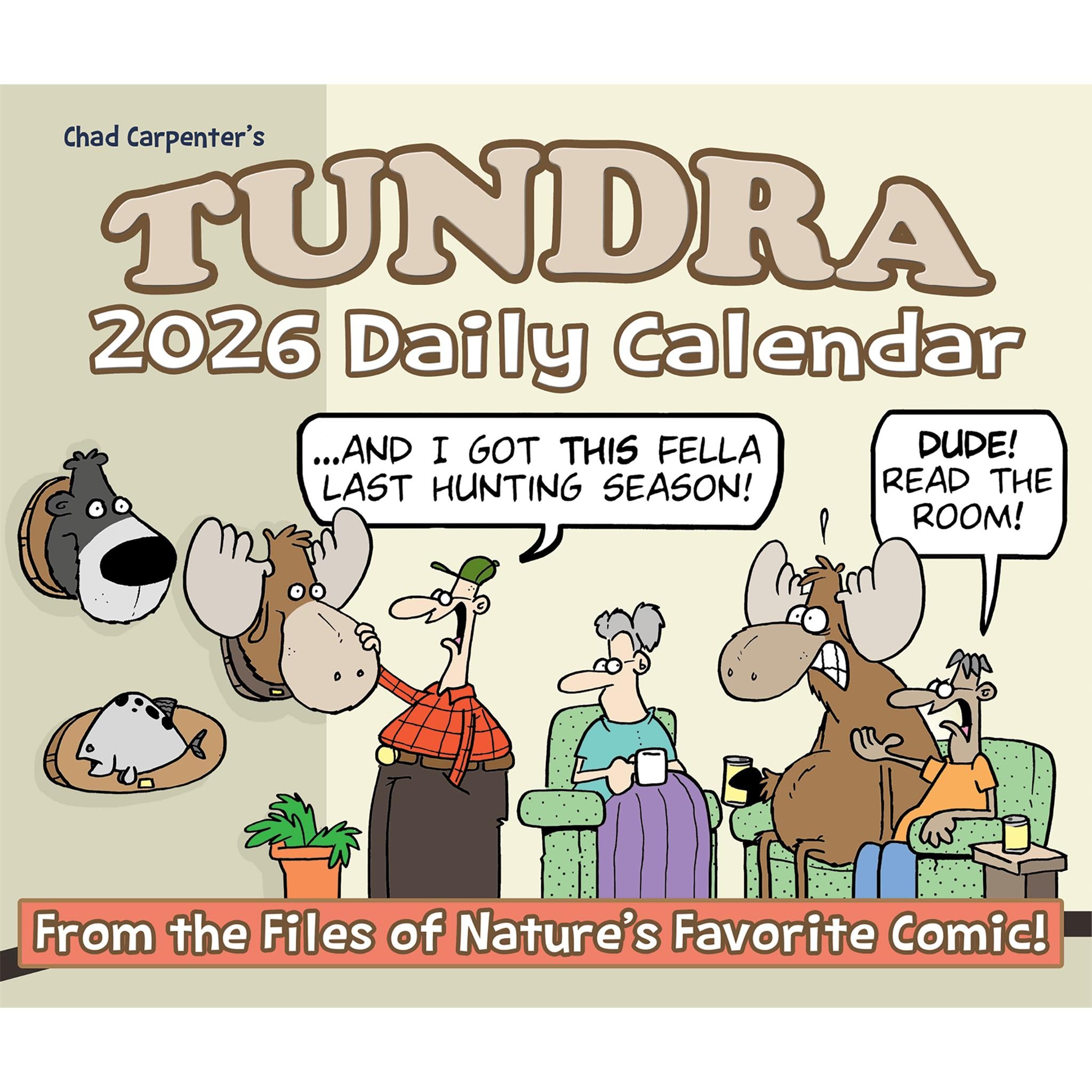 Calendrier en boîte Tundra 2026