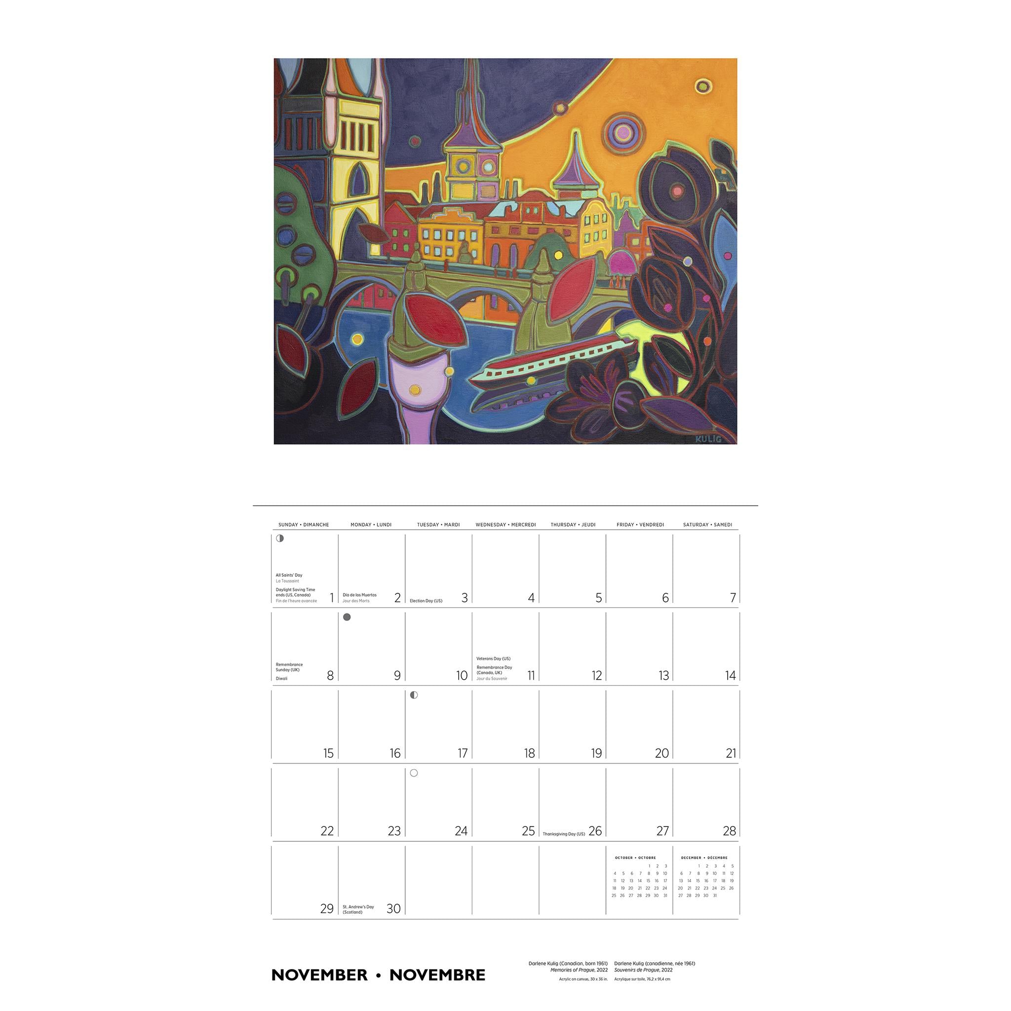 Darlene Kulig Calendrier mural 2026