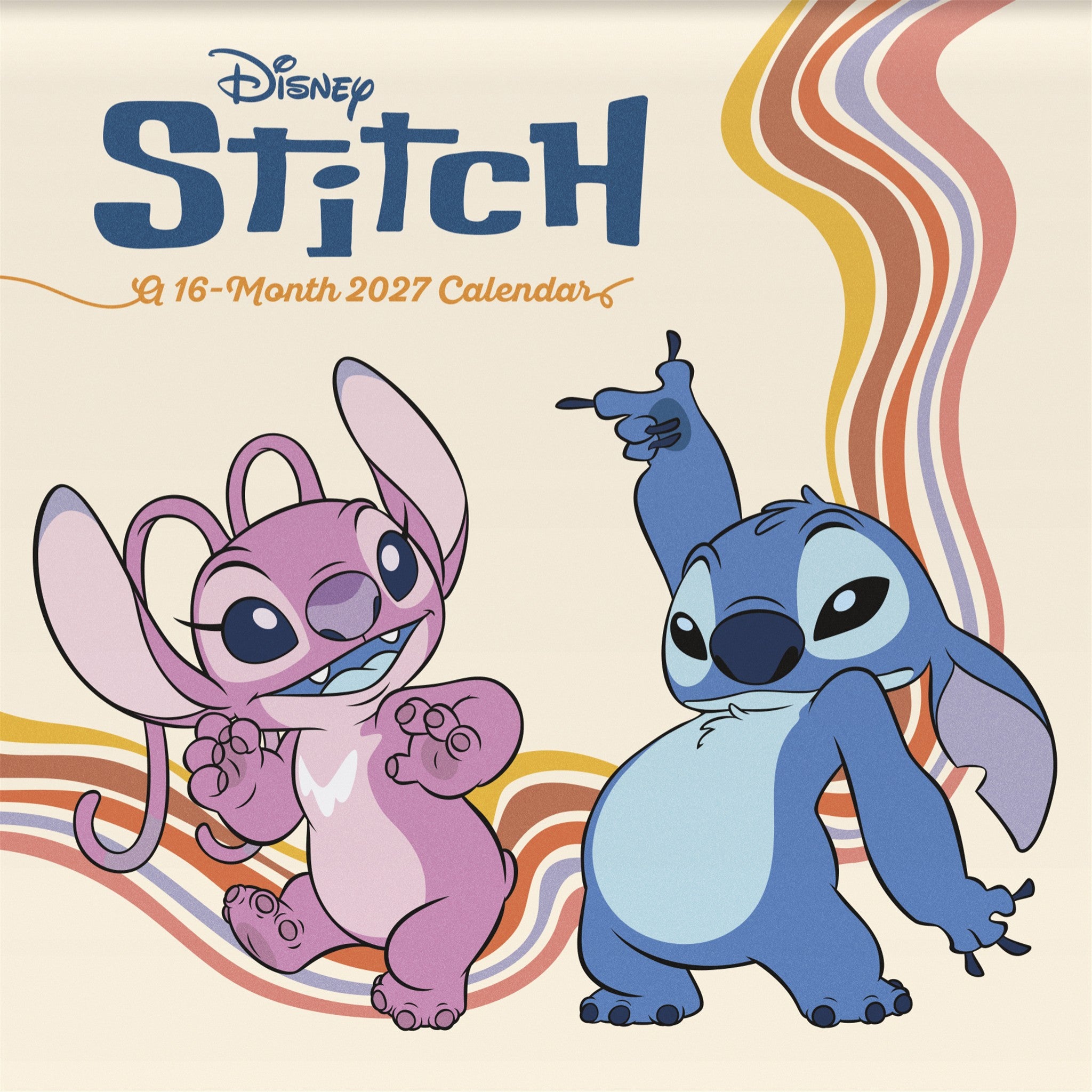 Calendrier mural 2027 Stitch