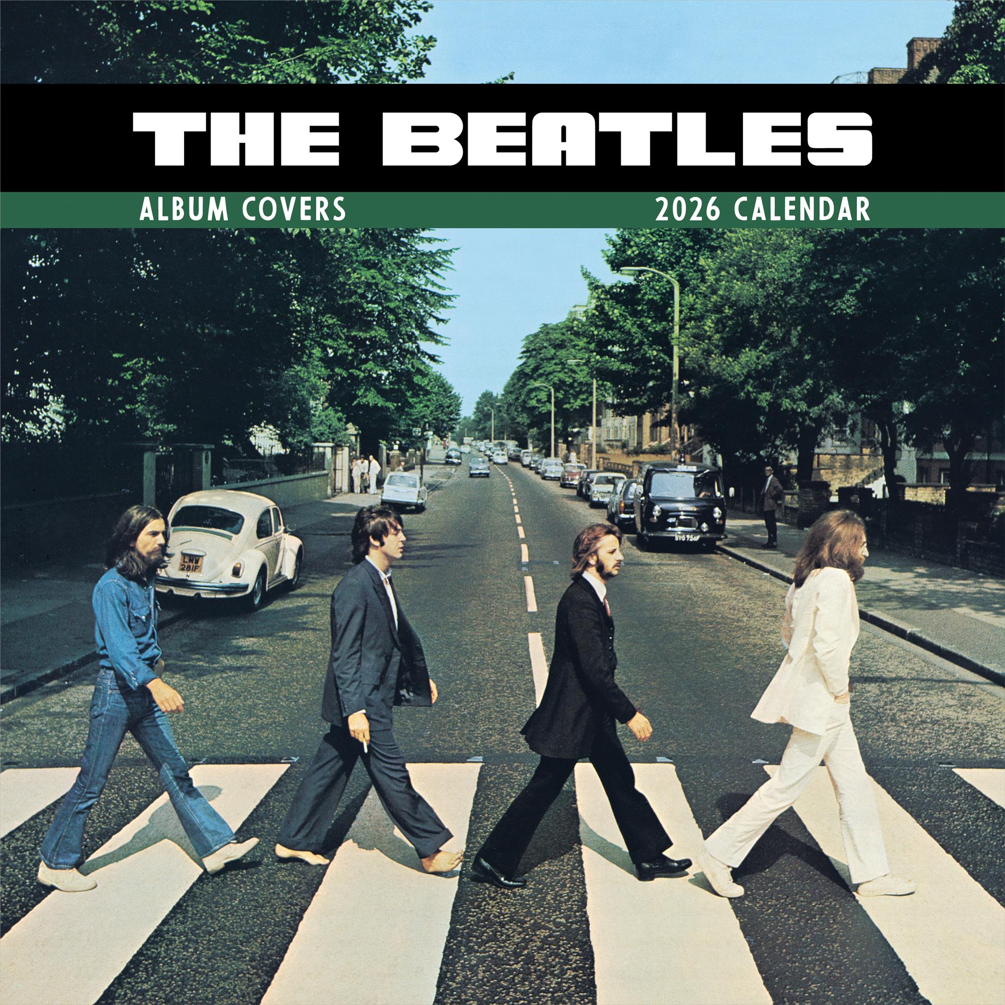Calendrier mural Beatles 2026