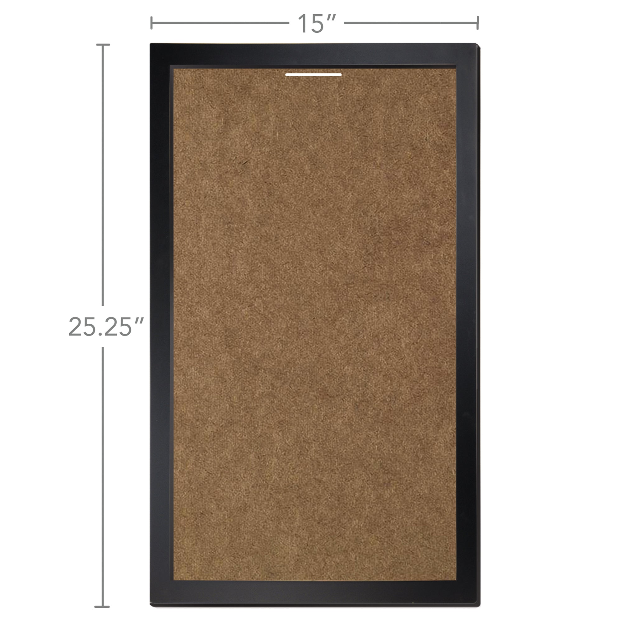 Cadre de calendrier contemporain en bois noir