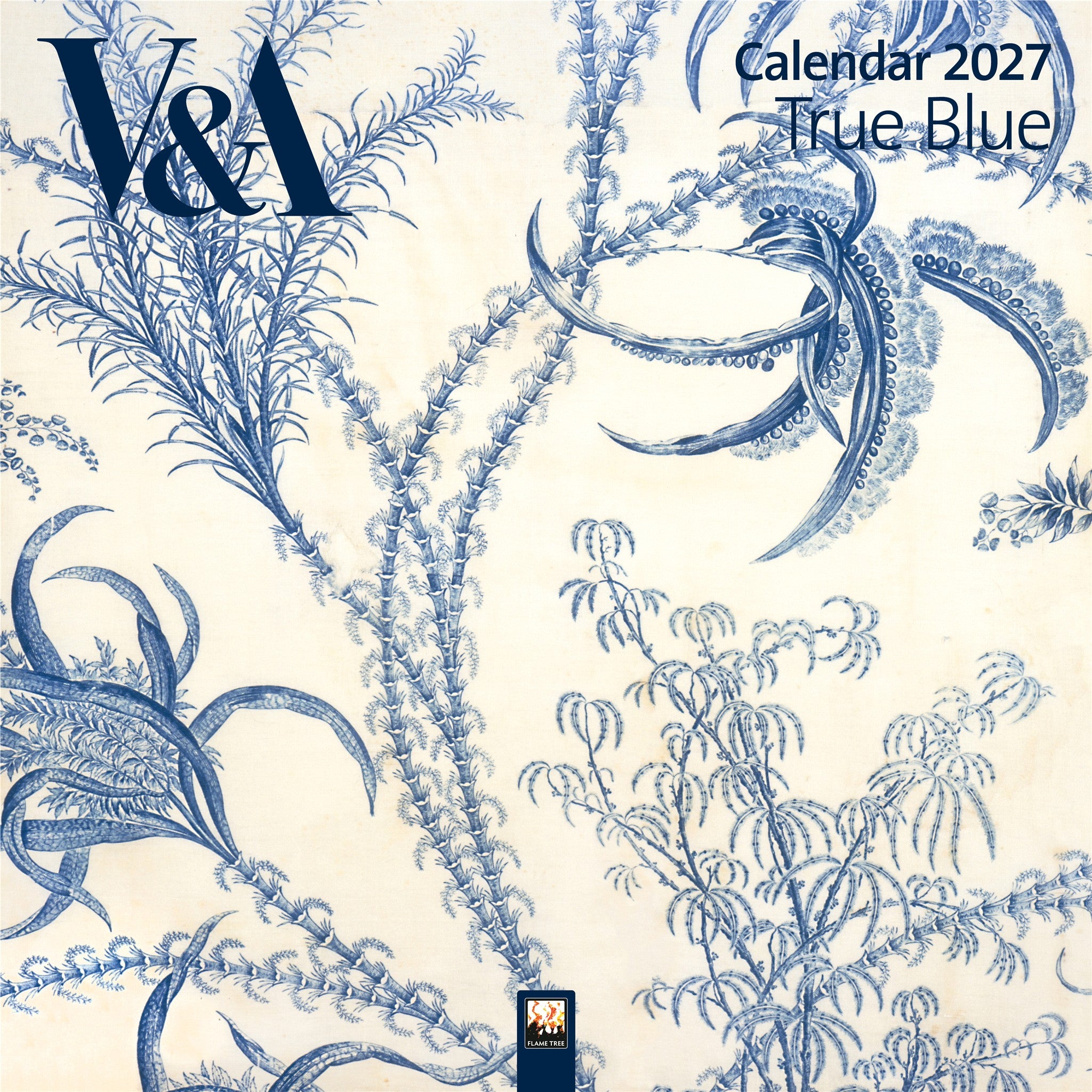 V&A: True Blue 2027 Wall Calendar - Online Only