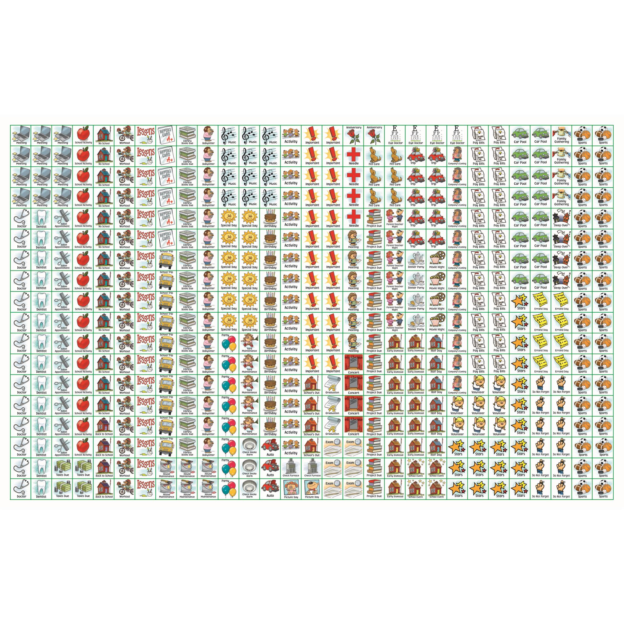 Motherword Magnetic Fridge English 2025-2026 Wall Calendar