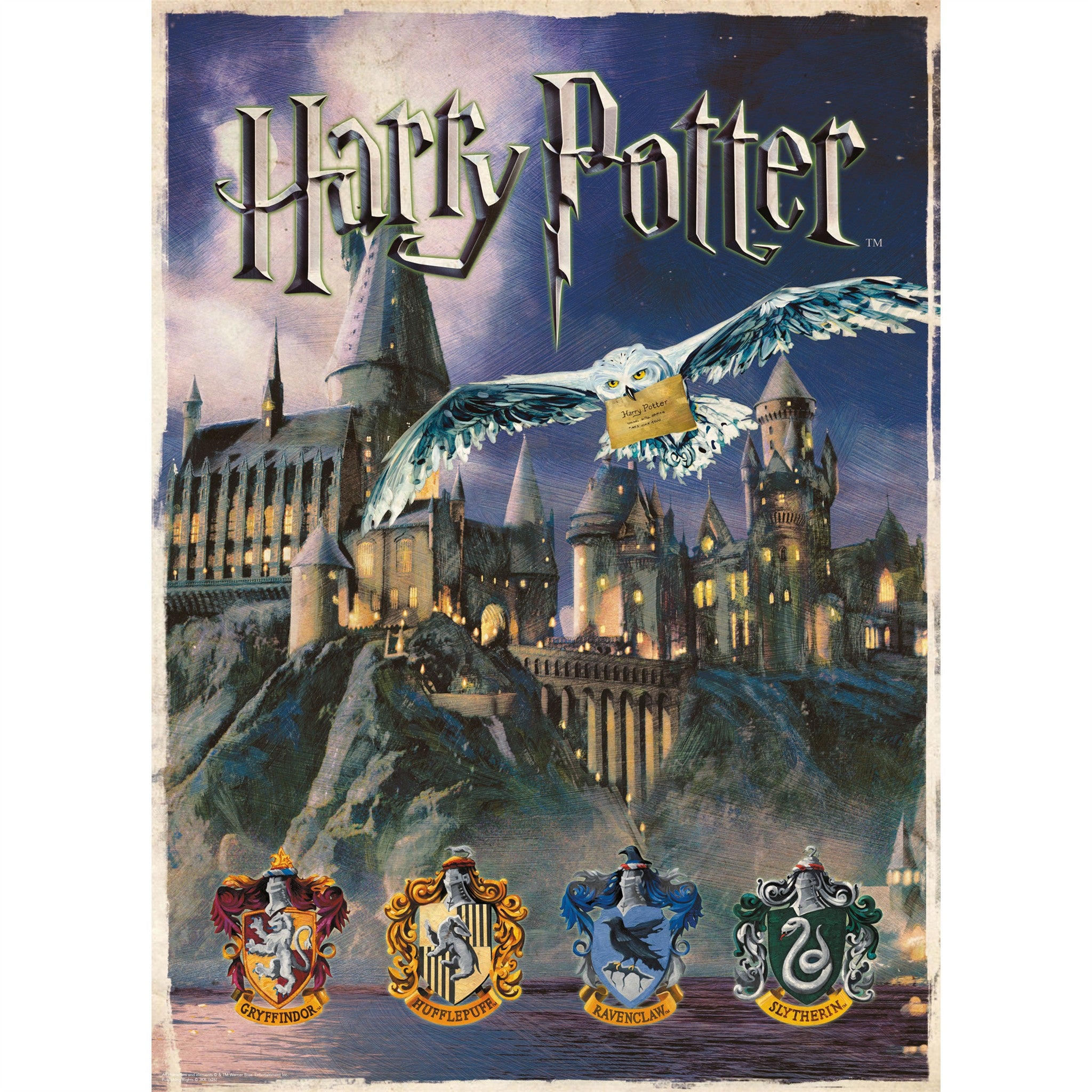 Harry Potter Hogwarts 1000 Piece Puzzle