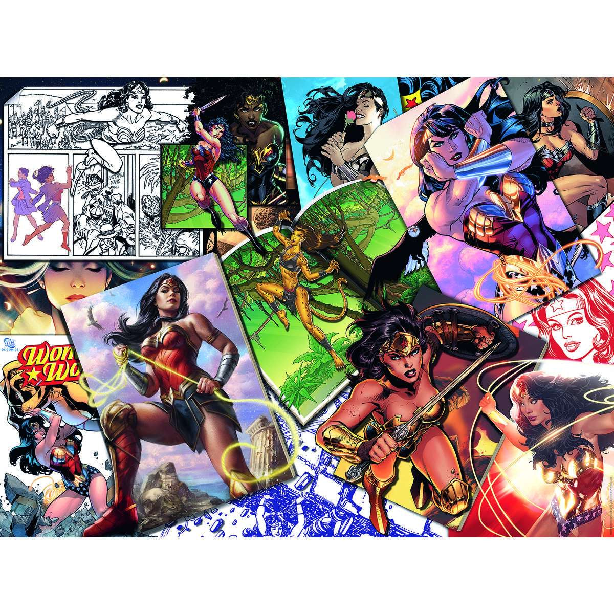 Puzzle Wonder Woman de 1500 pièces - Disponible uniquement en ligne