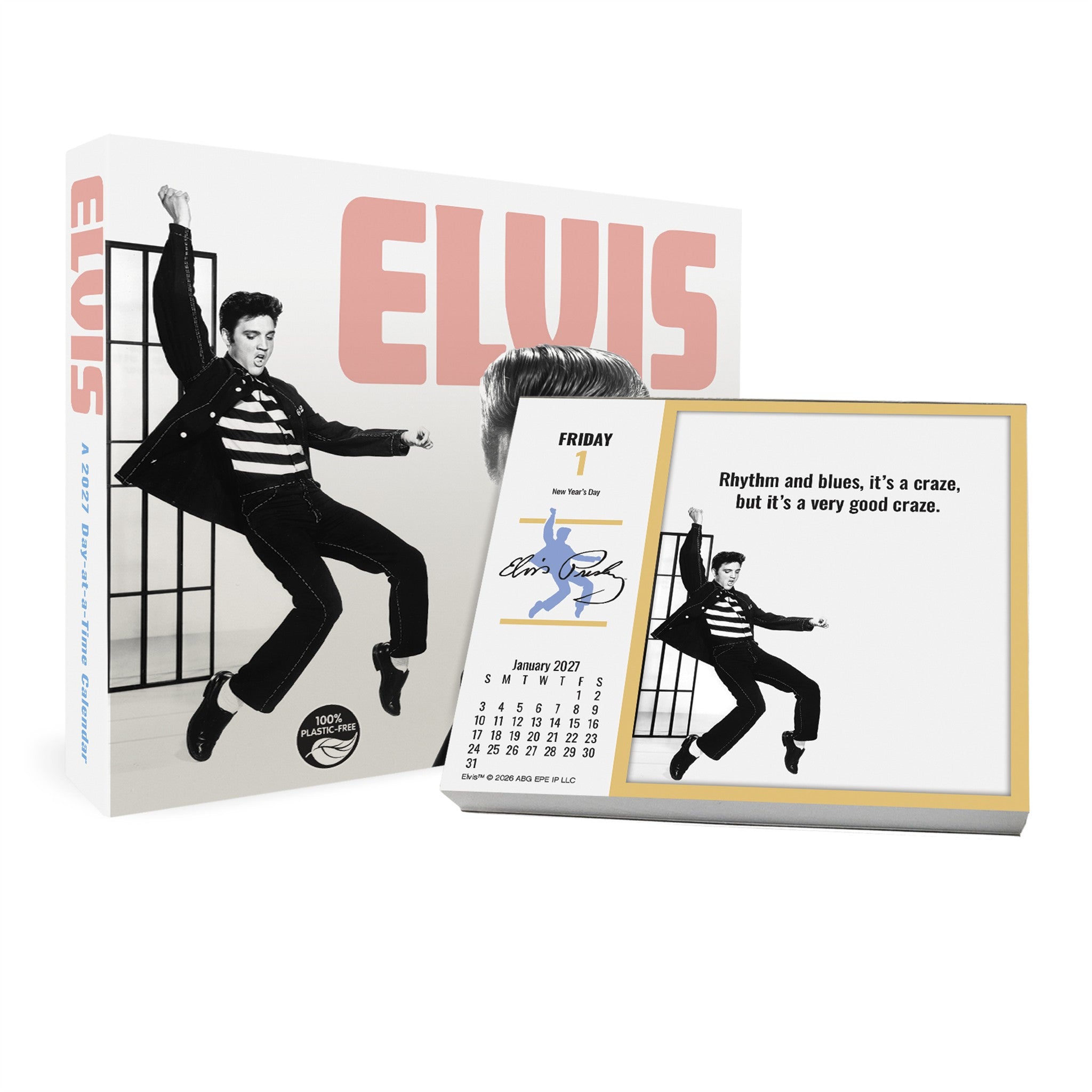 Elvis Presley 2027 Box Calendar