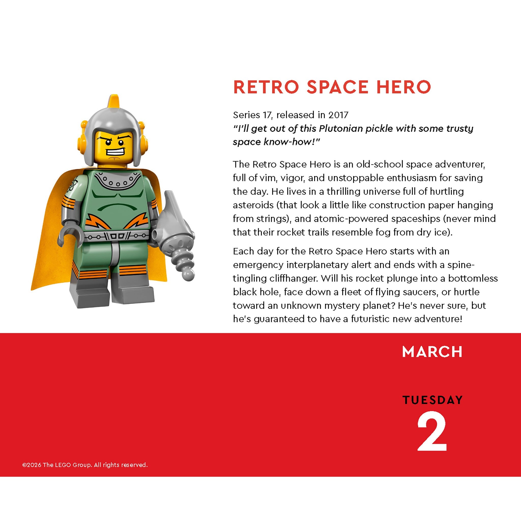 LEGO Minifigure a Day 2027 Box Calendar