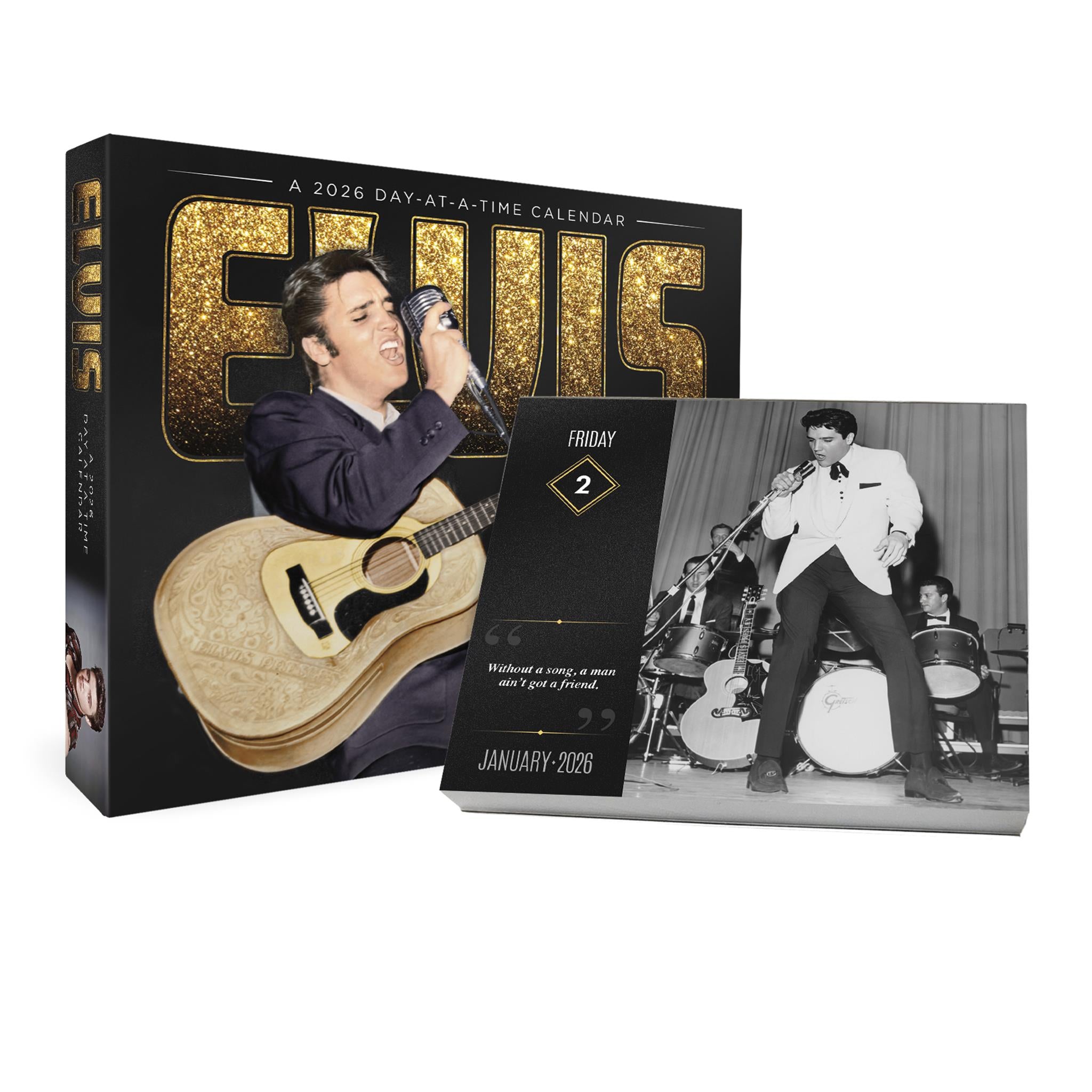 Calendrier Elvis Presley 2026