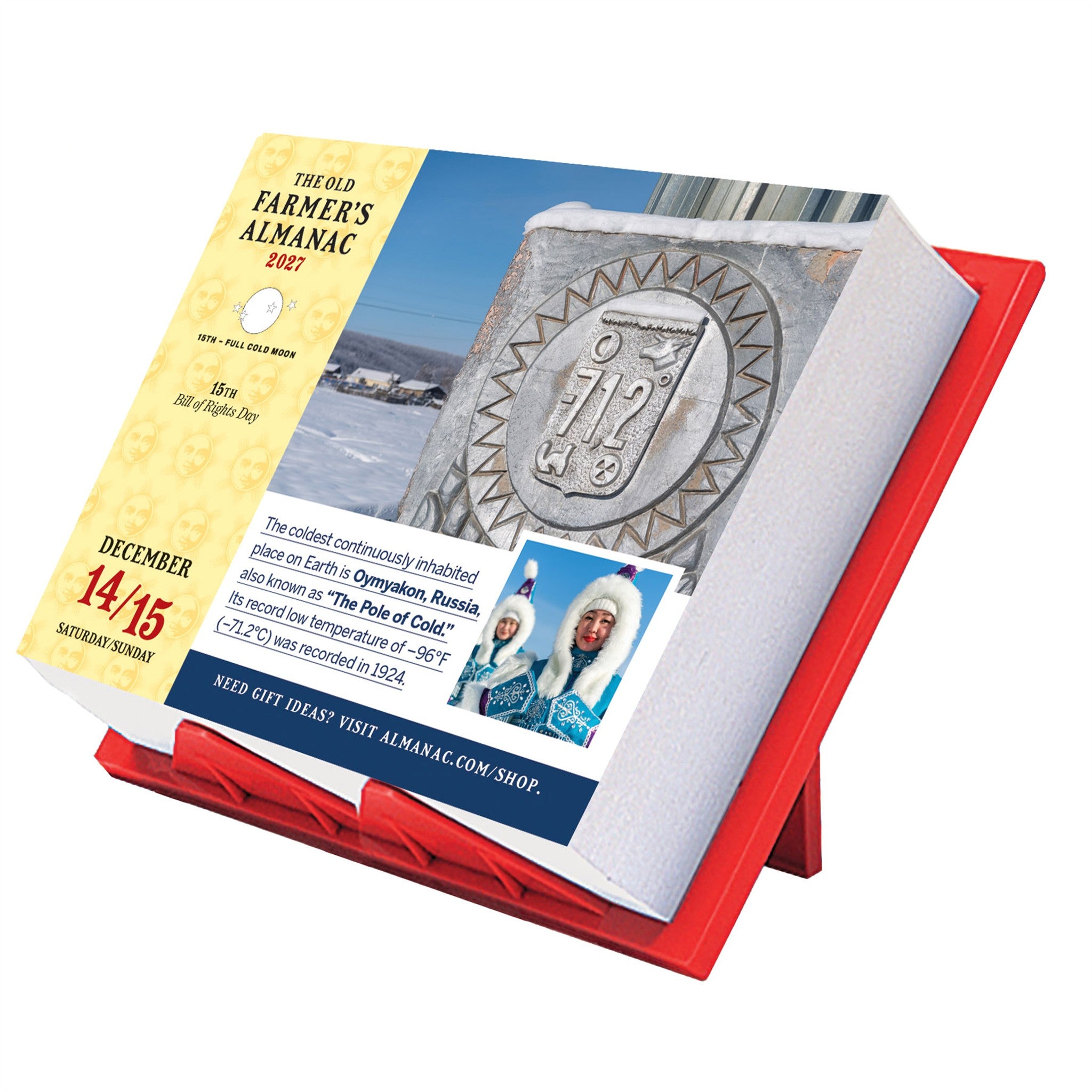 Calendrier de l'Avent Le Vieil Almanach du Fermier 2027
