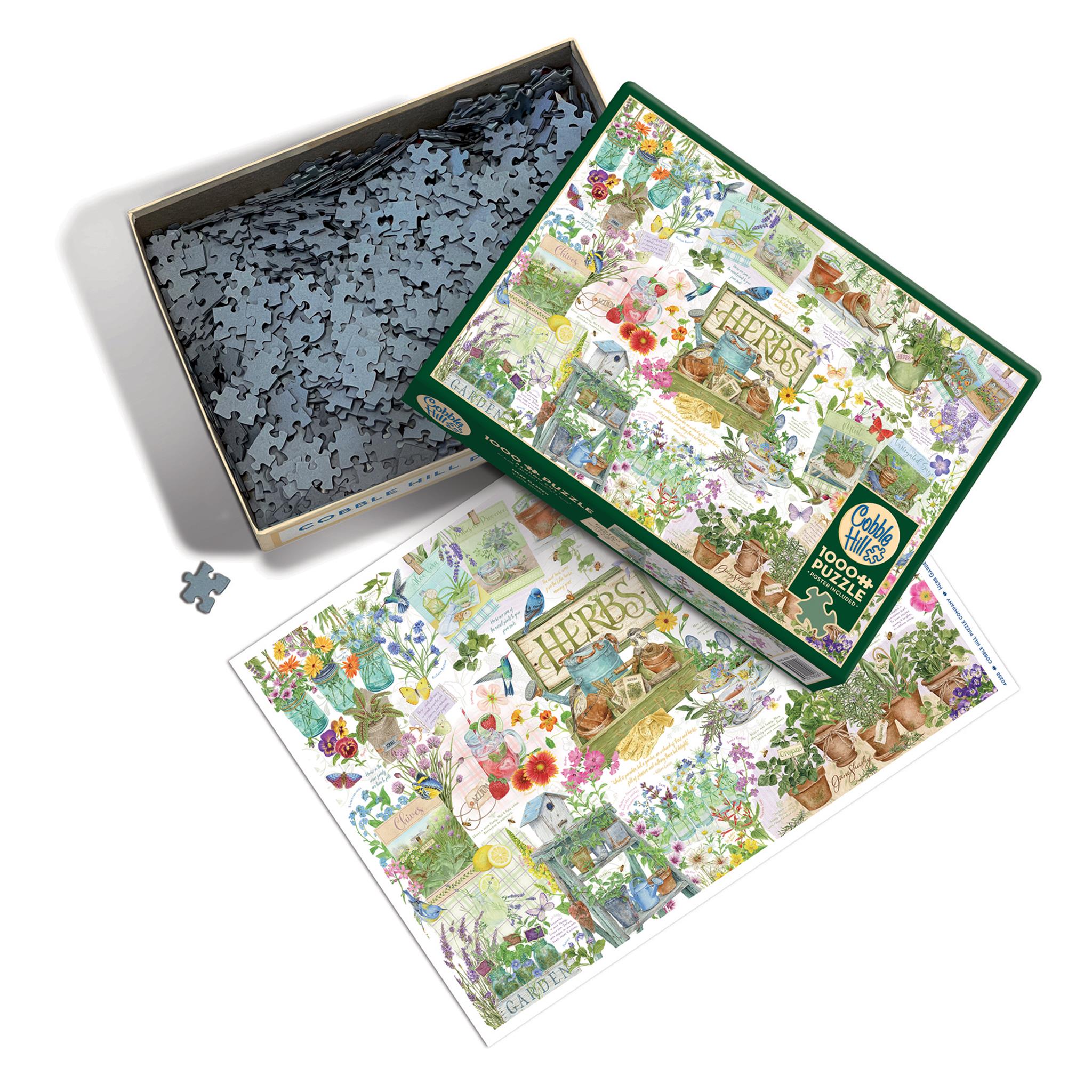 Herb Garden 1000 Piece Puzzle Cobble Hill