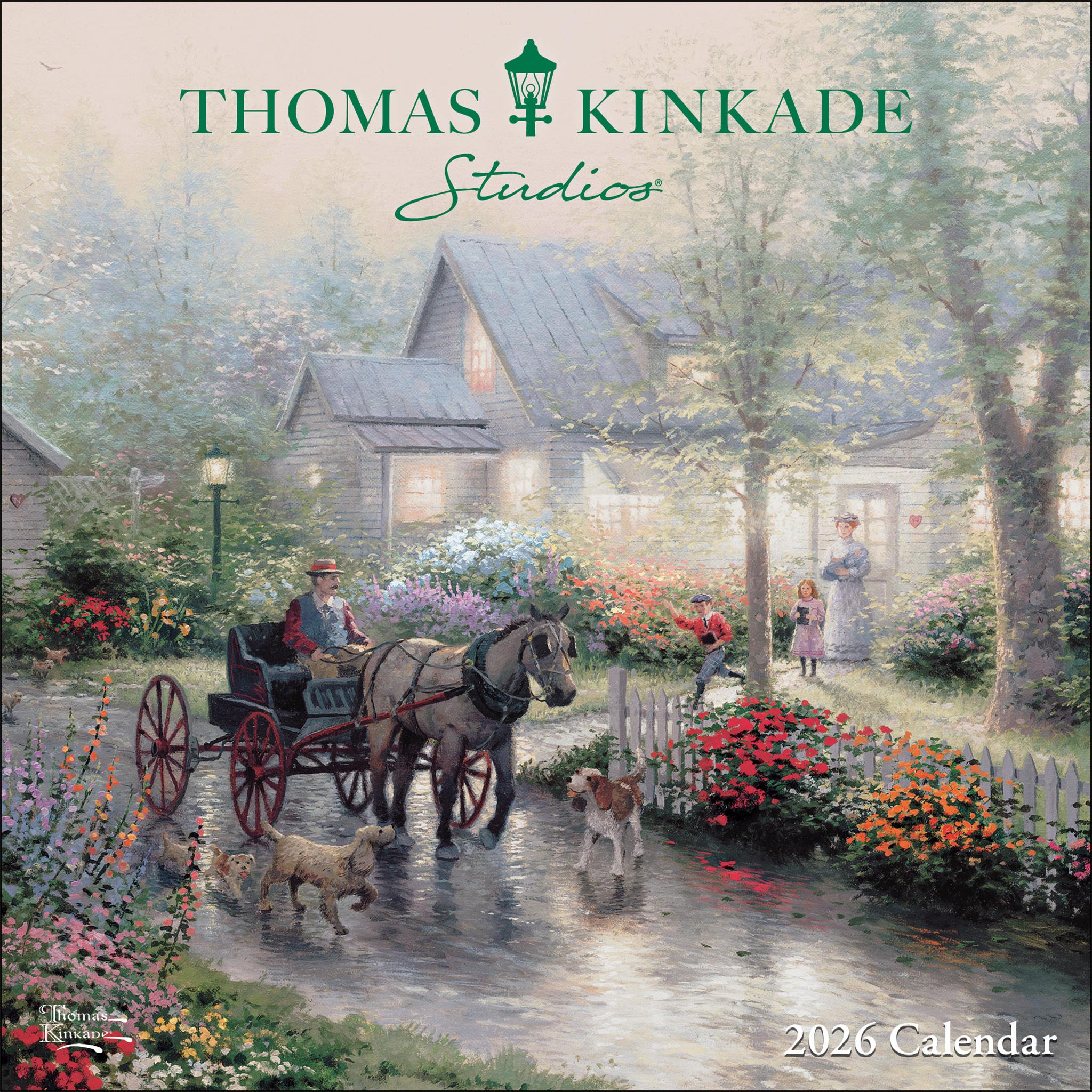 Mini-calendrier Kinkade Studios 2026