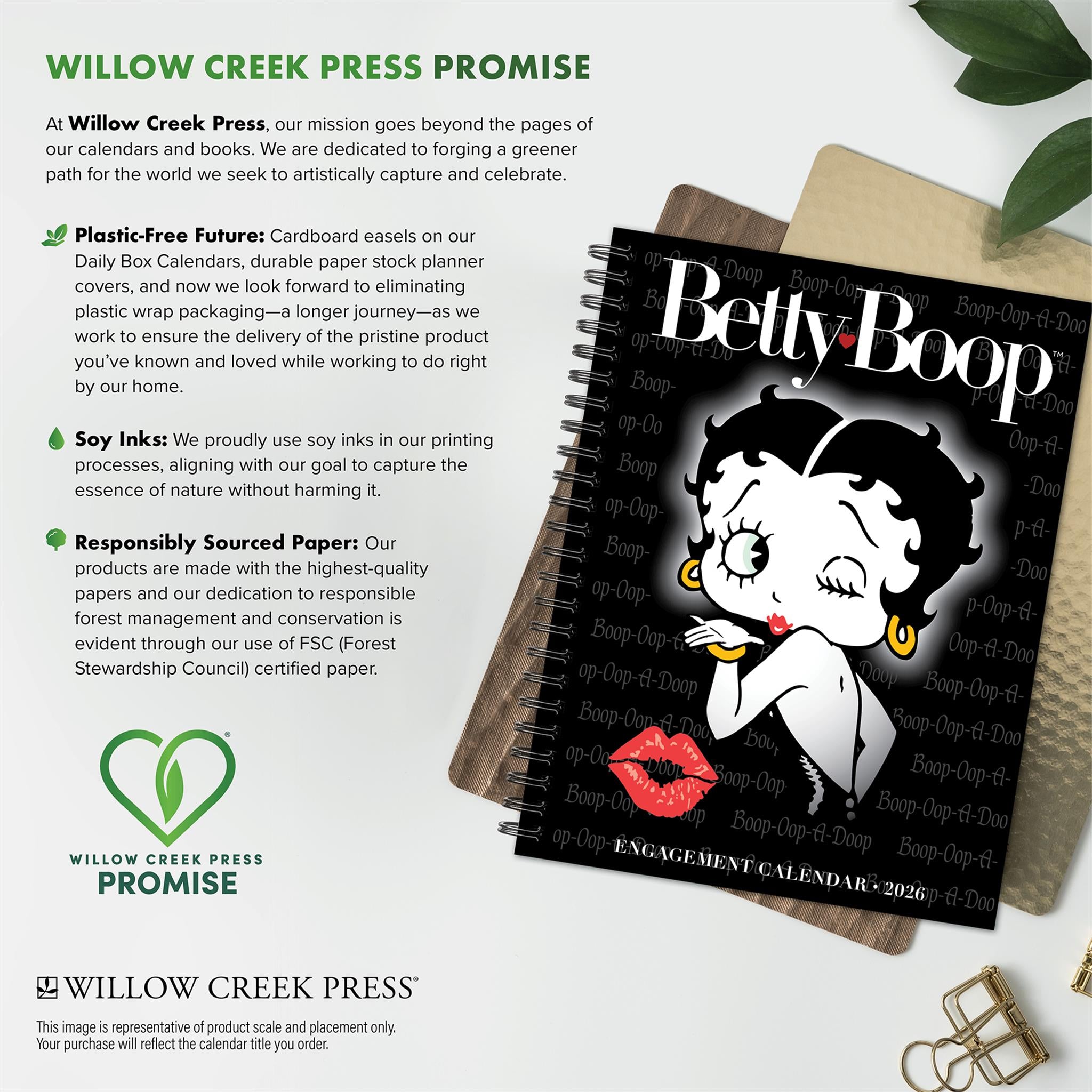 Betty Boop 2026 Engagement Calendar - Online Only
