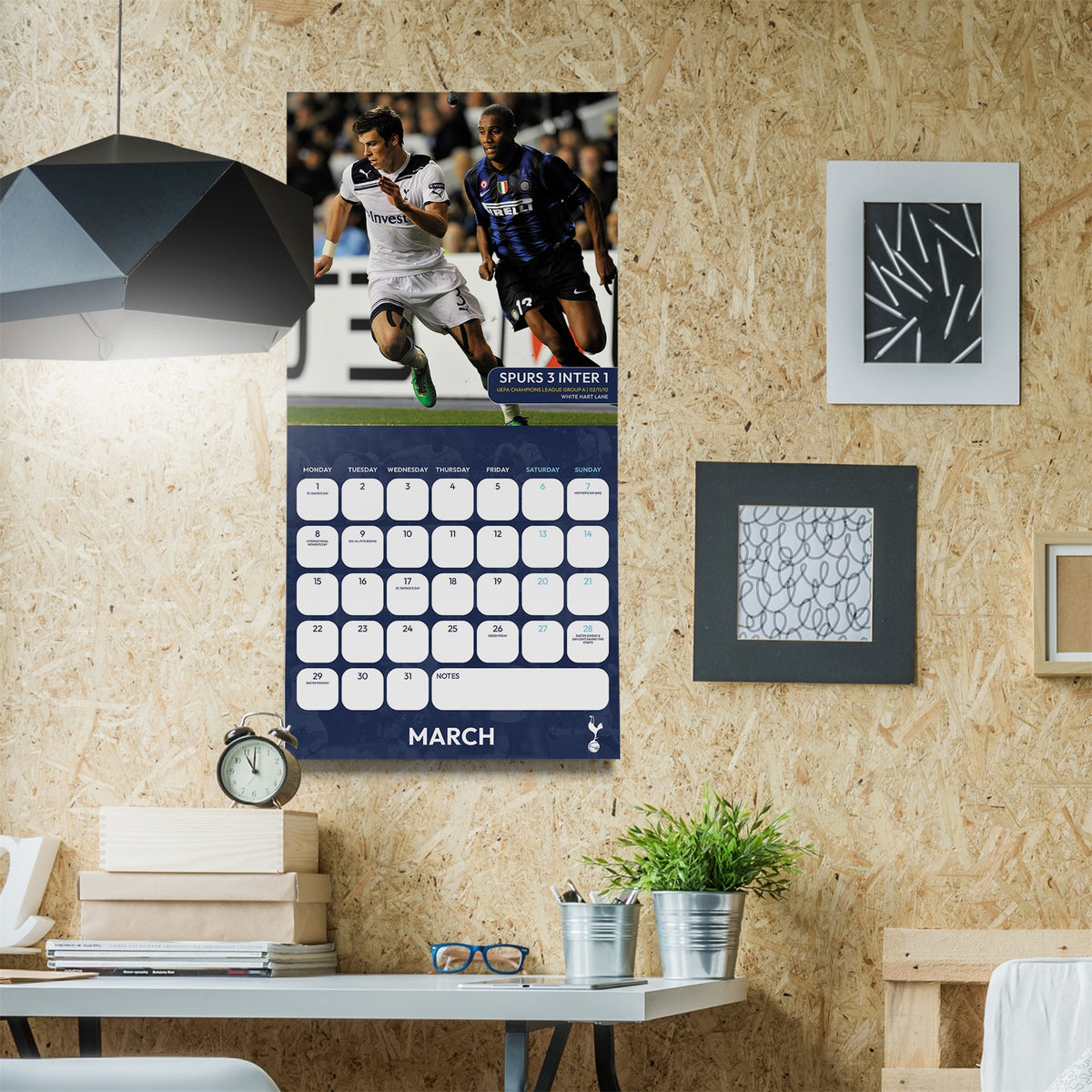 Calendrier mural Tottenham Hotspur 2027