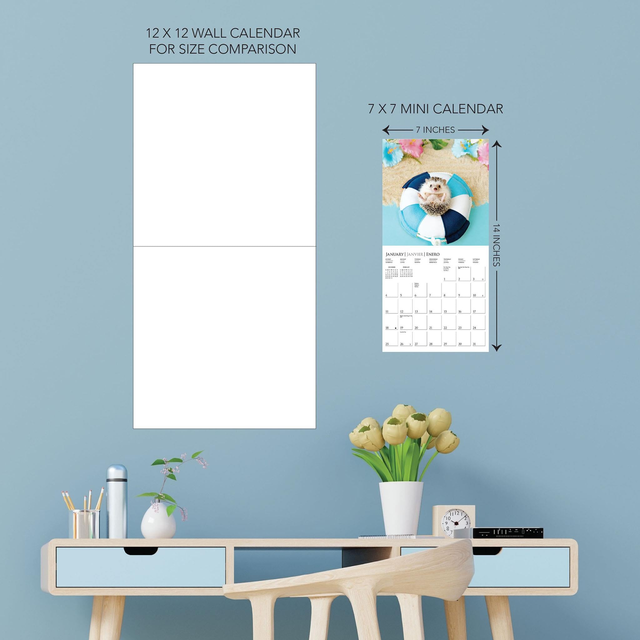 Happiest Hedgehogs 2026 Mini Calendar