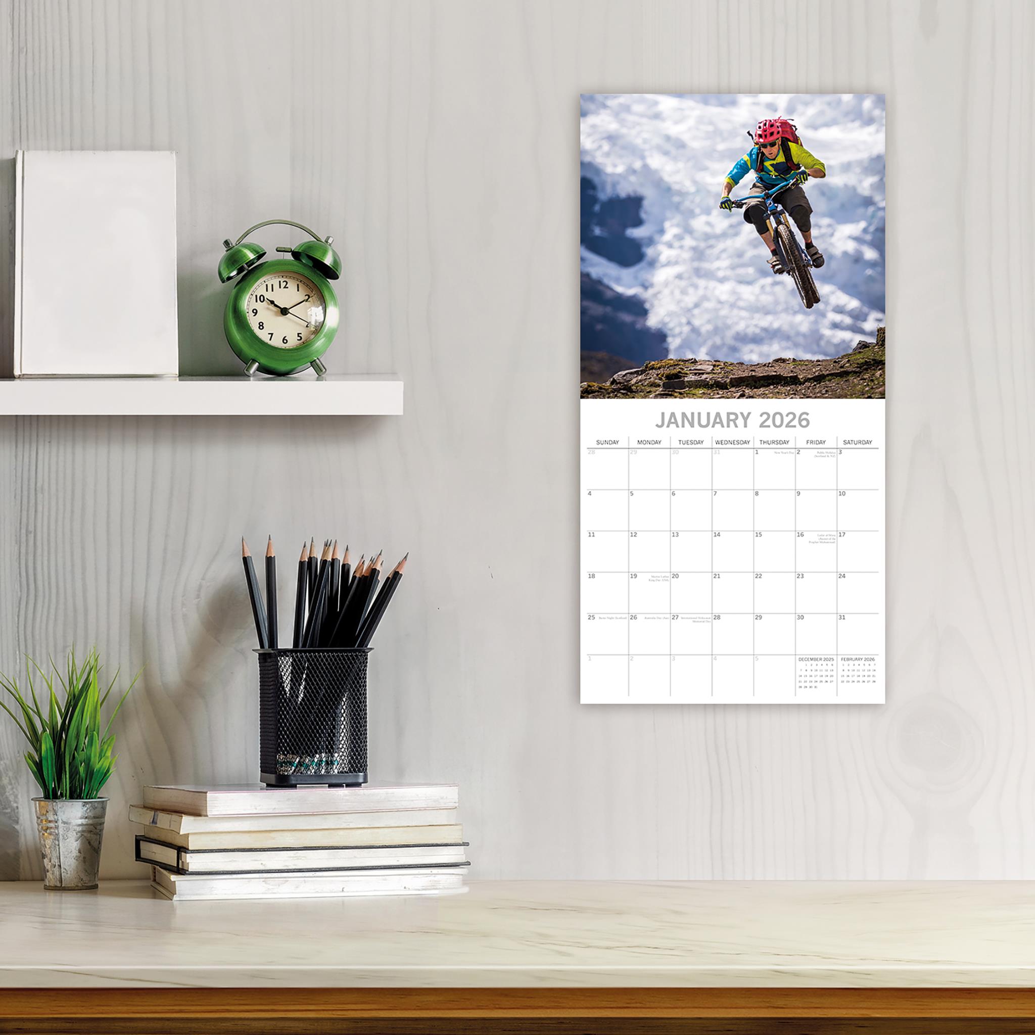 Calendrier mural VTT 2026