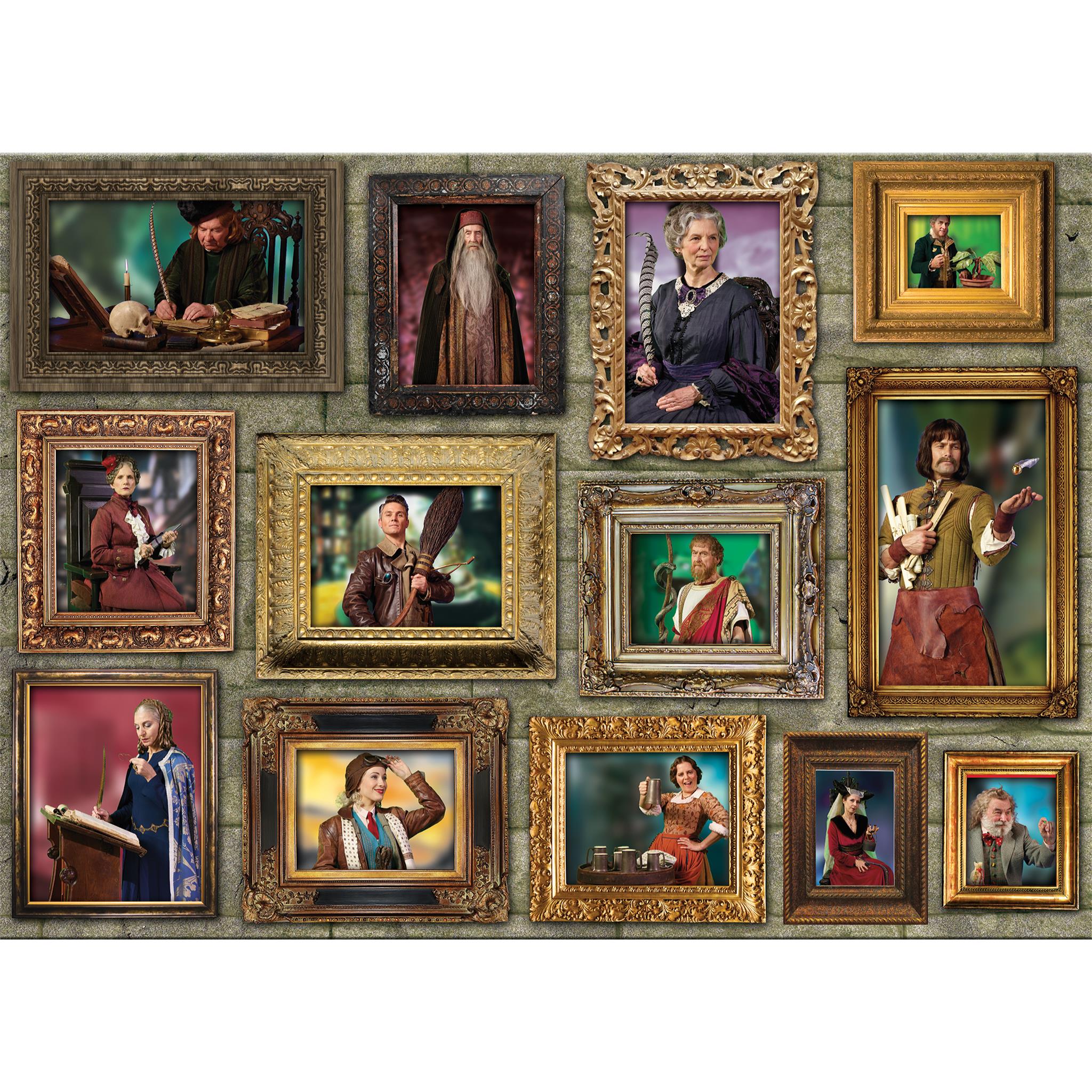 Puzzle de 1000 pièces Harry Potter Sorcières et Sorciers