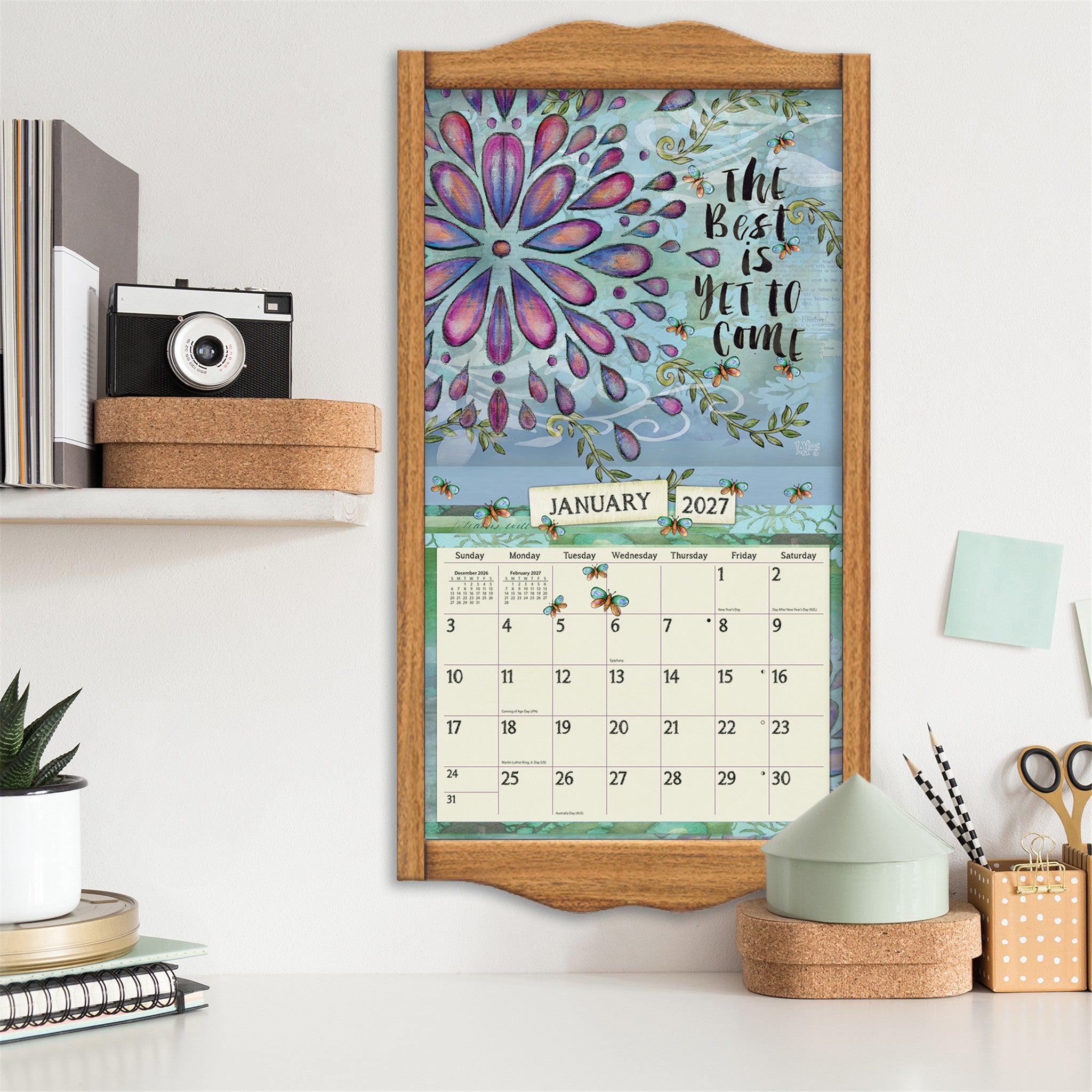 Color My World 2027 Wall Calendar