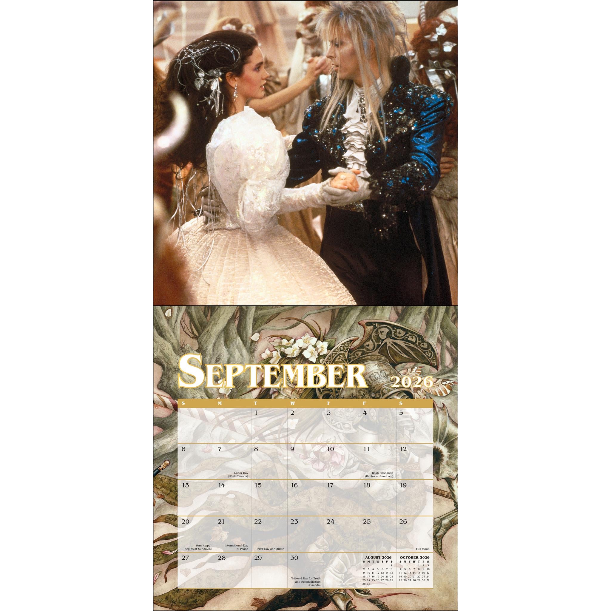 Jim Henson’s Labyrinth 2026 Wall Calendar