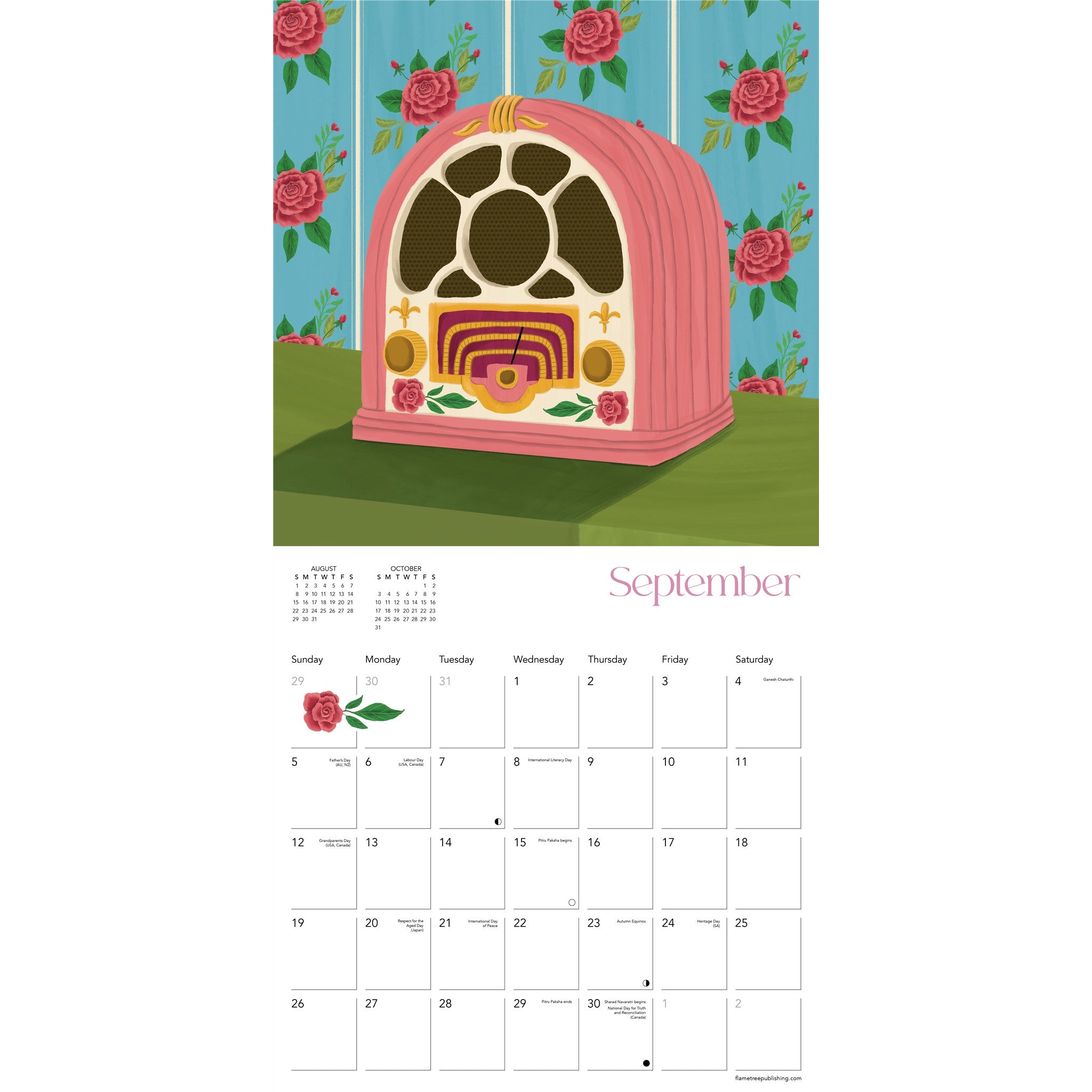 Abby Jacobs: Vintage Home 2027 Wall Calendar