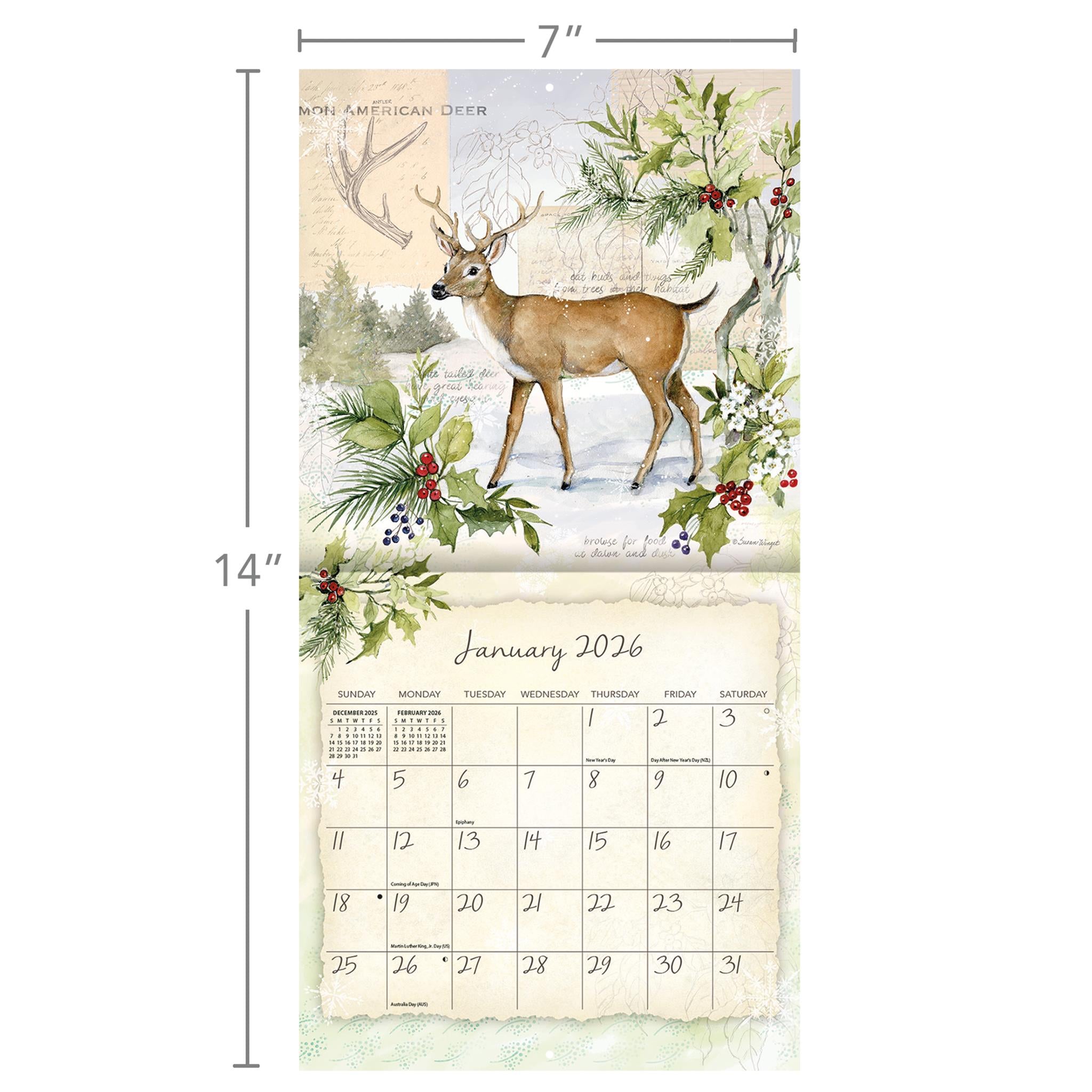 Field Guide 2026 Mini Calendar