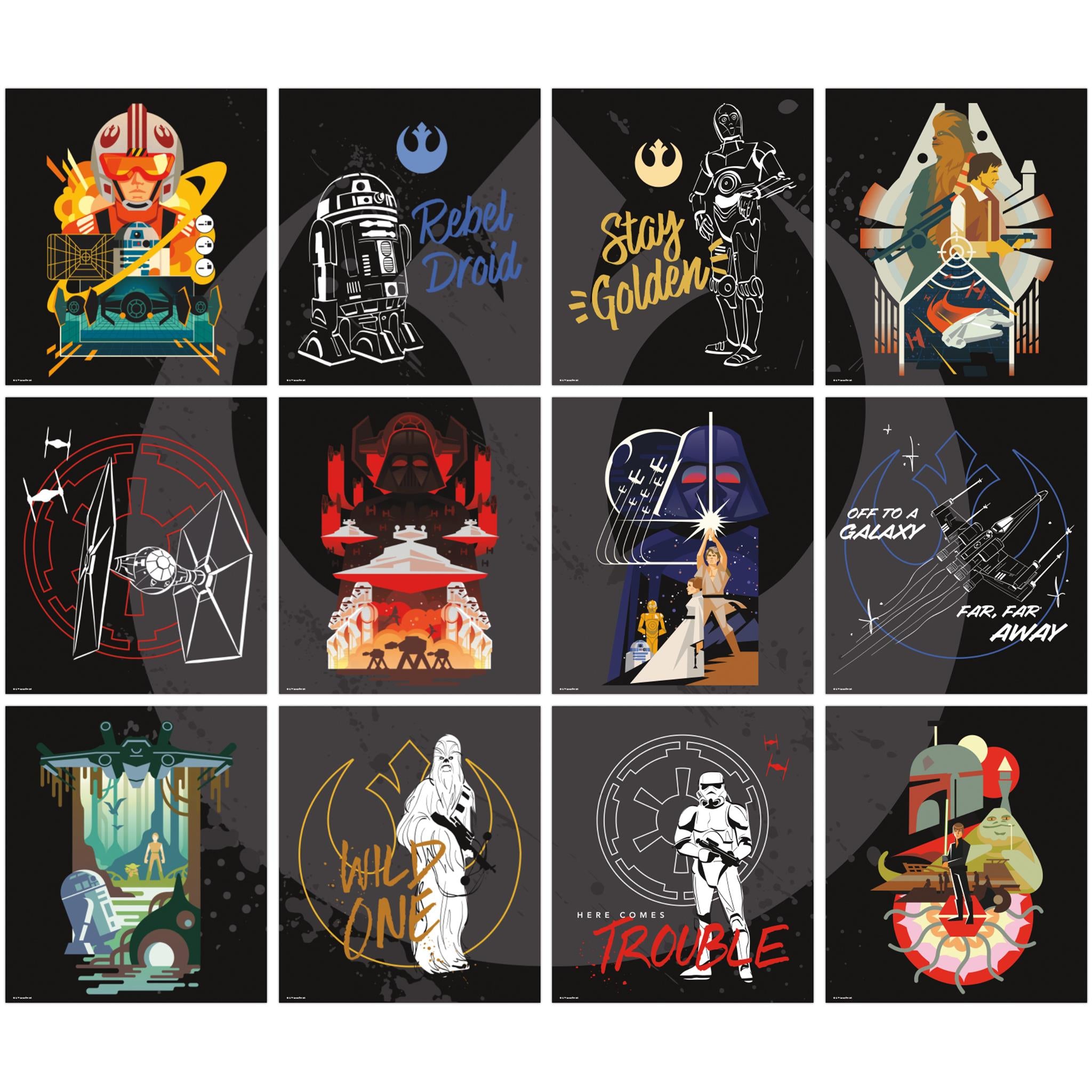 Calendrier Star Wars 2026 (affiche)