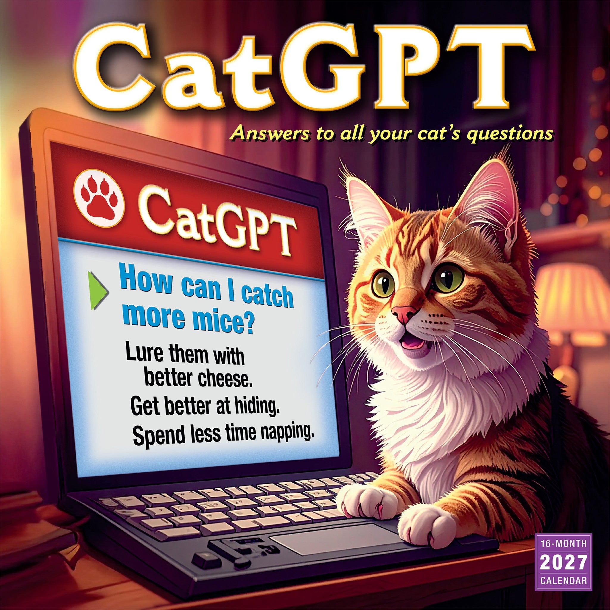 CatGPT 2027 Wall Calendar