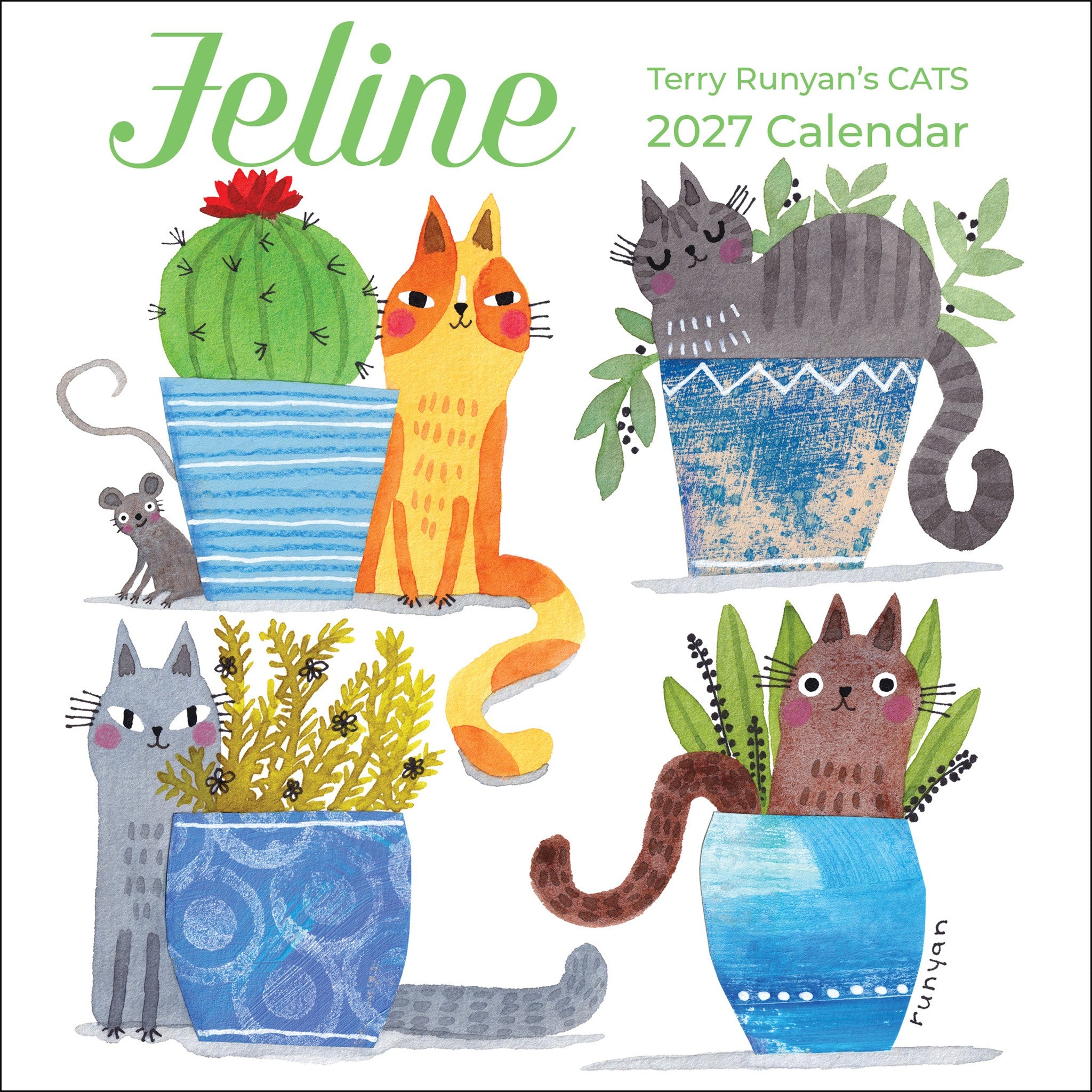 Feline 2027 Mini Calendar