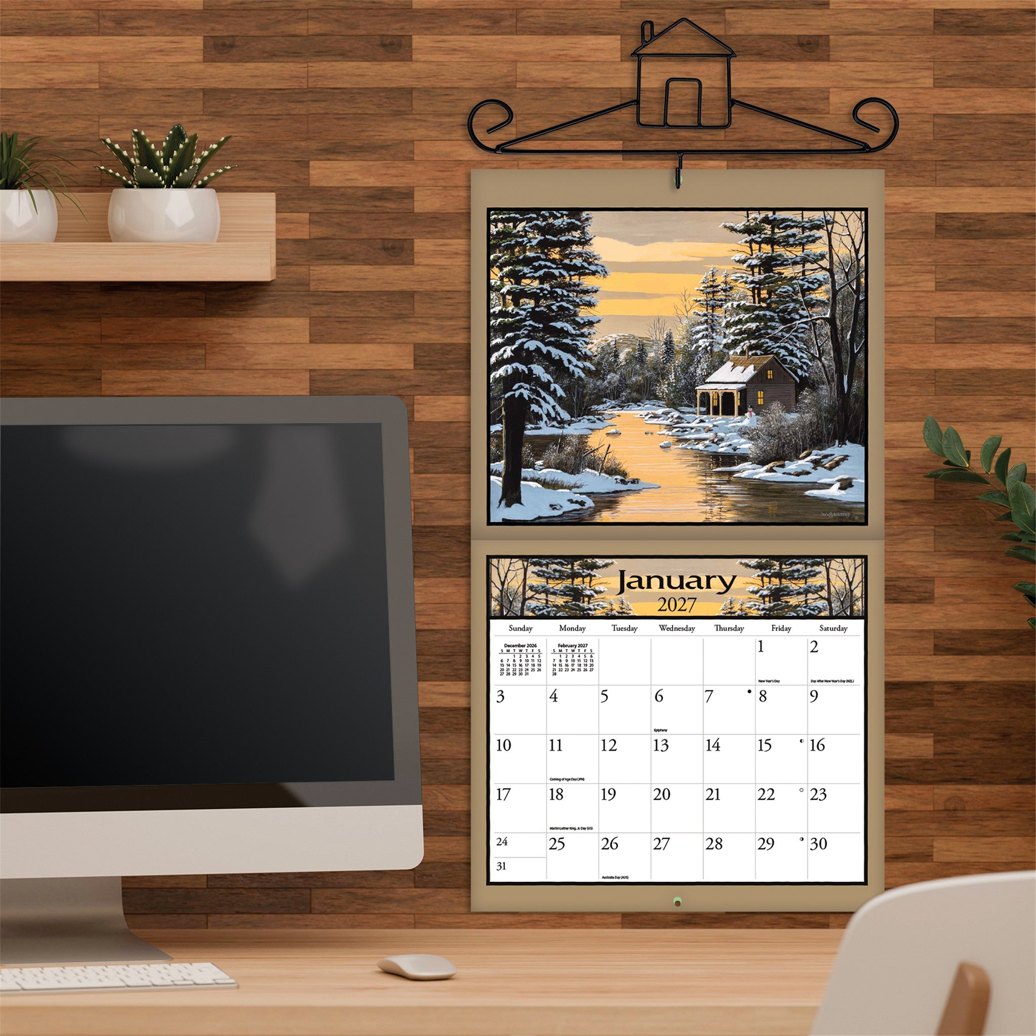 Lure of the Outdoors Special Edition with Print 2027 Wall Calendar