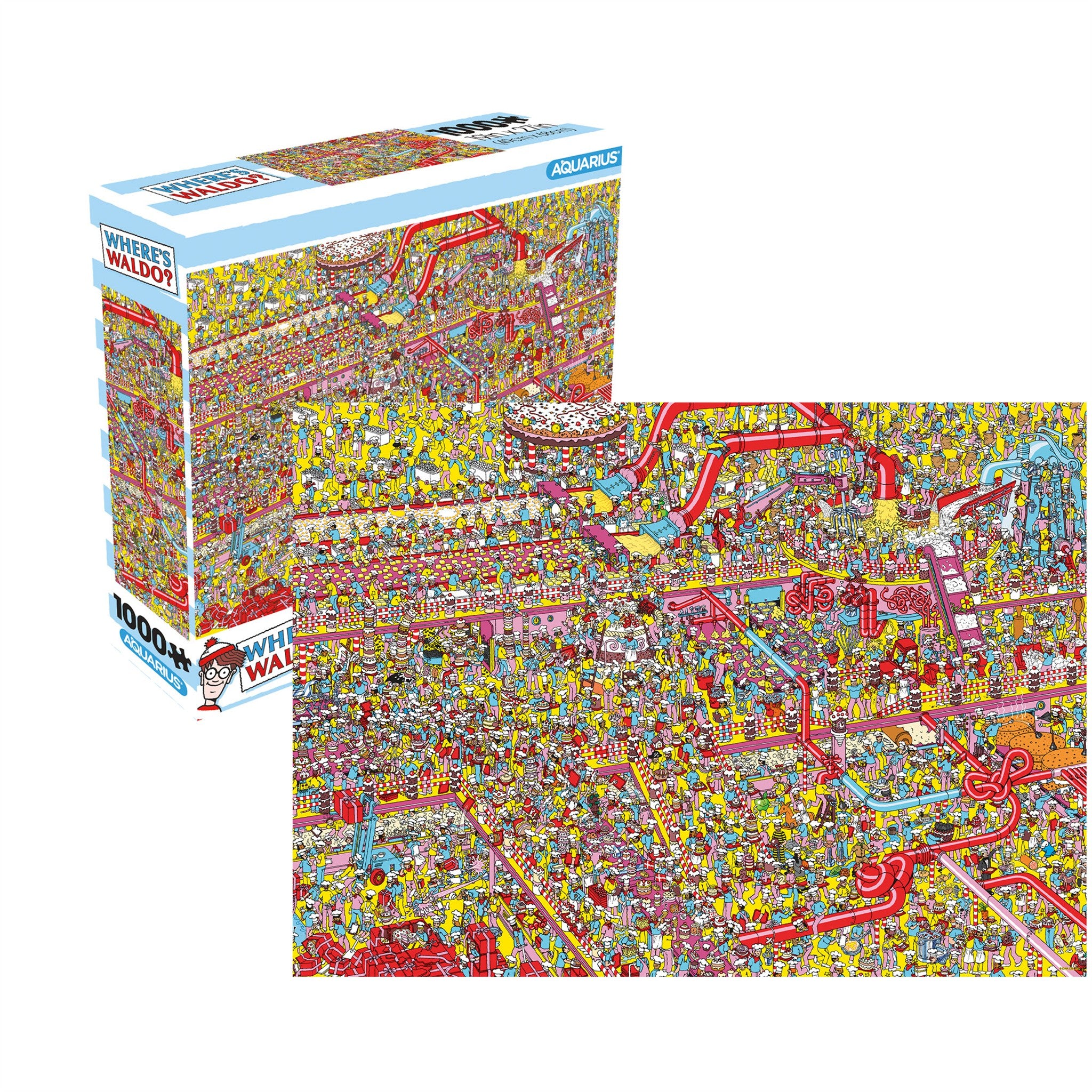 Où est Charlie Usine à gâteaux Puzzle 1000 pièces