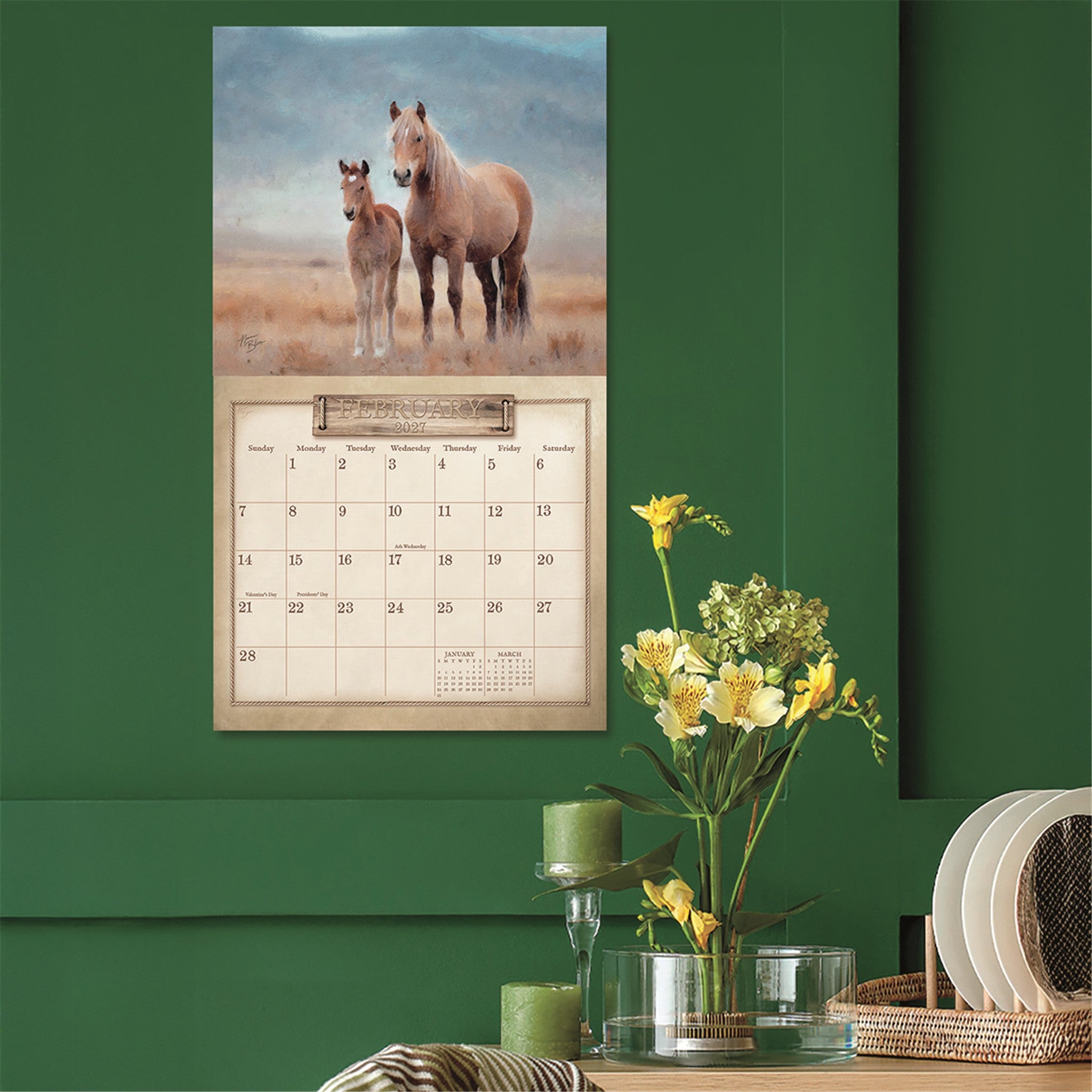 Home On the Range 2027 Wall Calendar