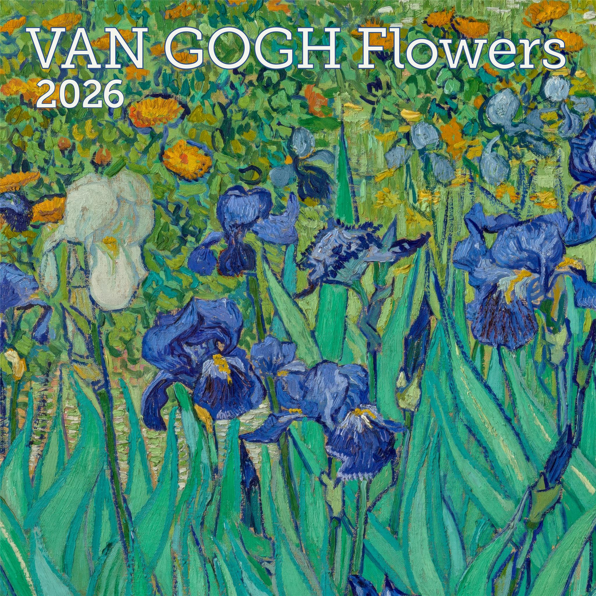 Calendrier mural Van Gogh Fleurs 2026