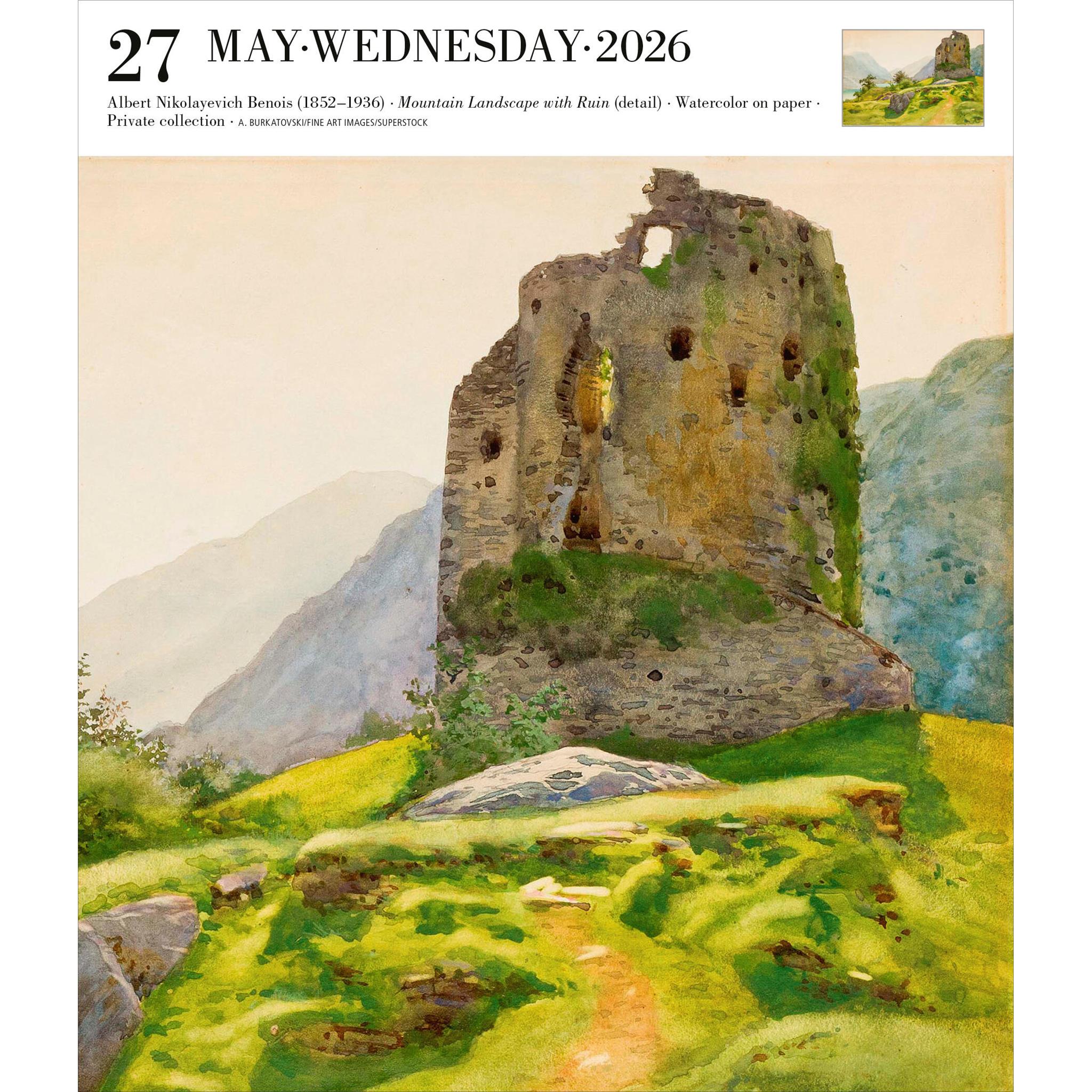 Art Gallery 2026 Box Calendar