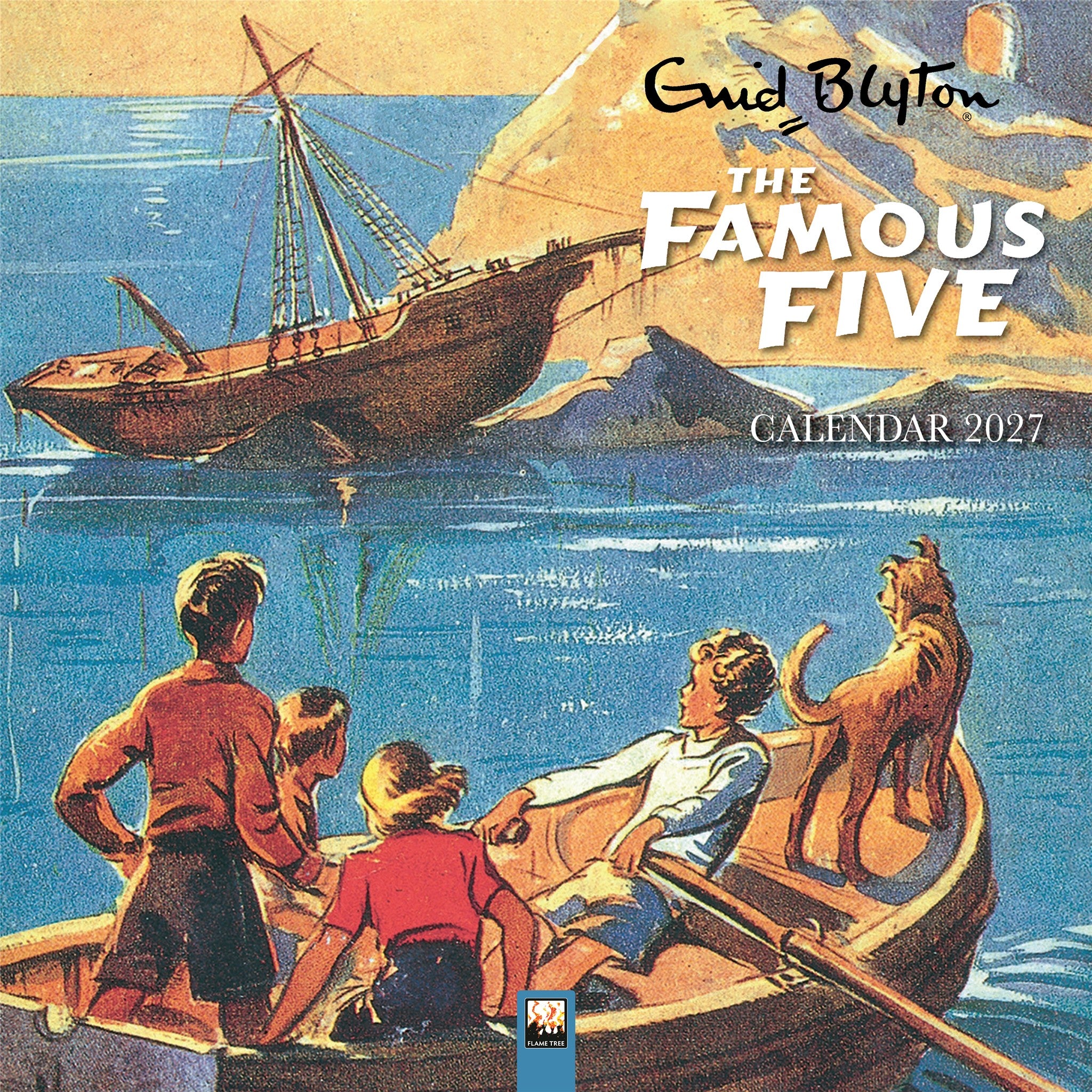 The Famous Five 2027 Wall Calendar - Online Only