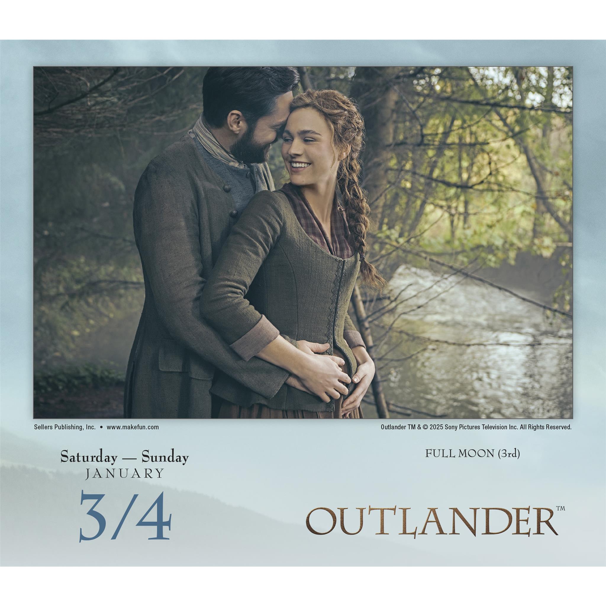 Outlander 2026 Box Calendar