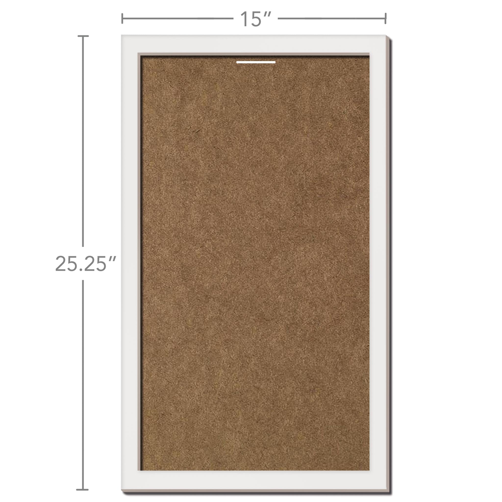 White Contemporary Wooden Calendar Frame - Online Only