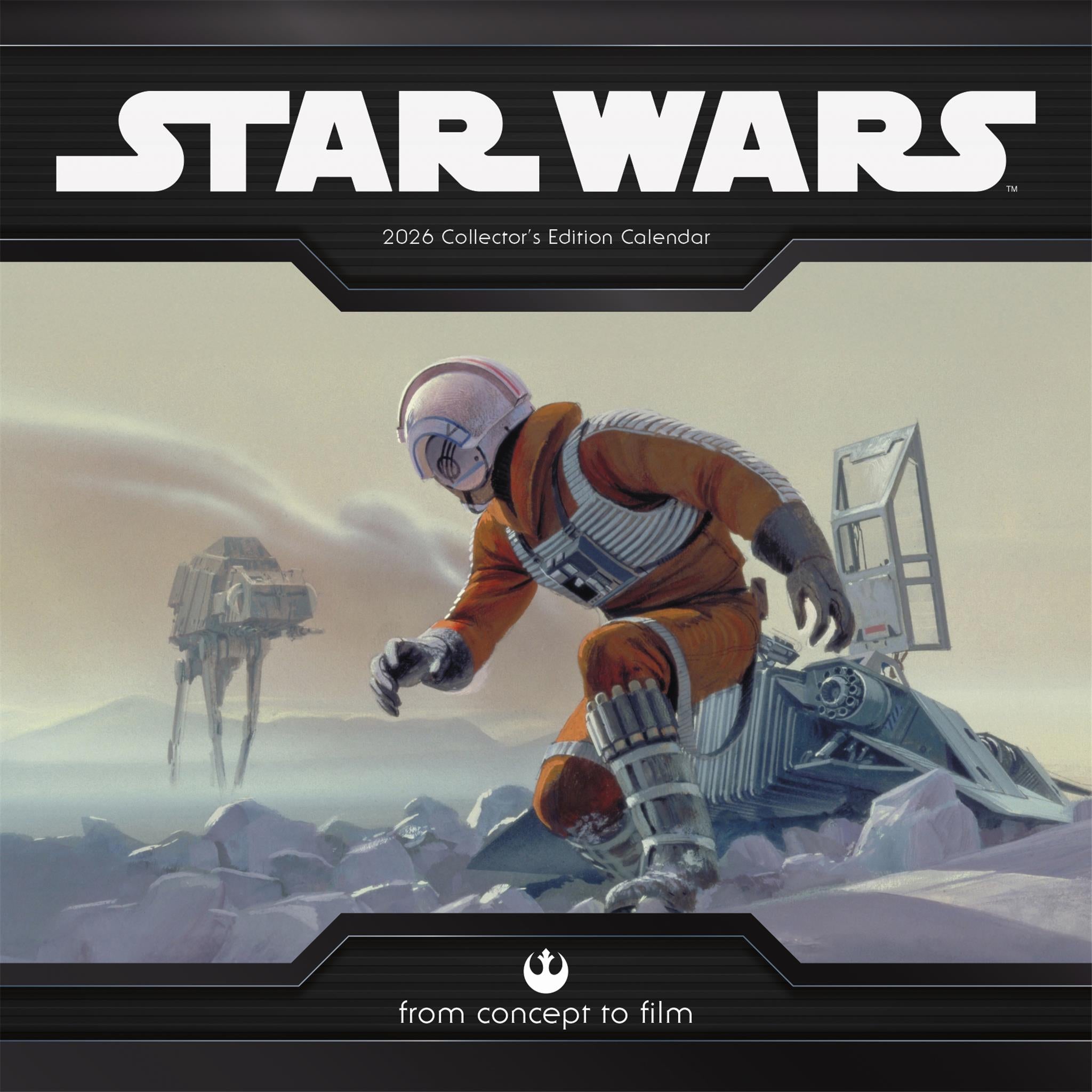 Calendrier mural Star Wars Édition Collector 2026