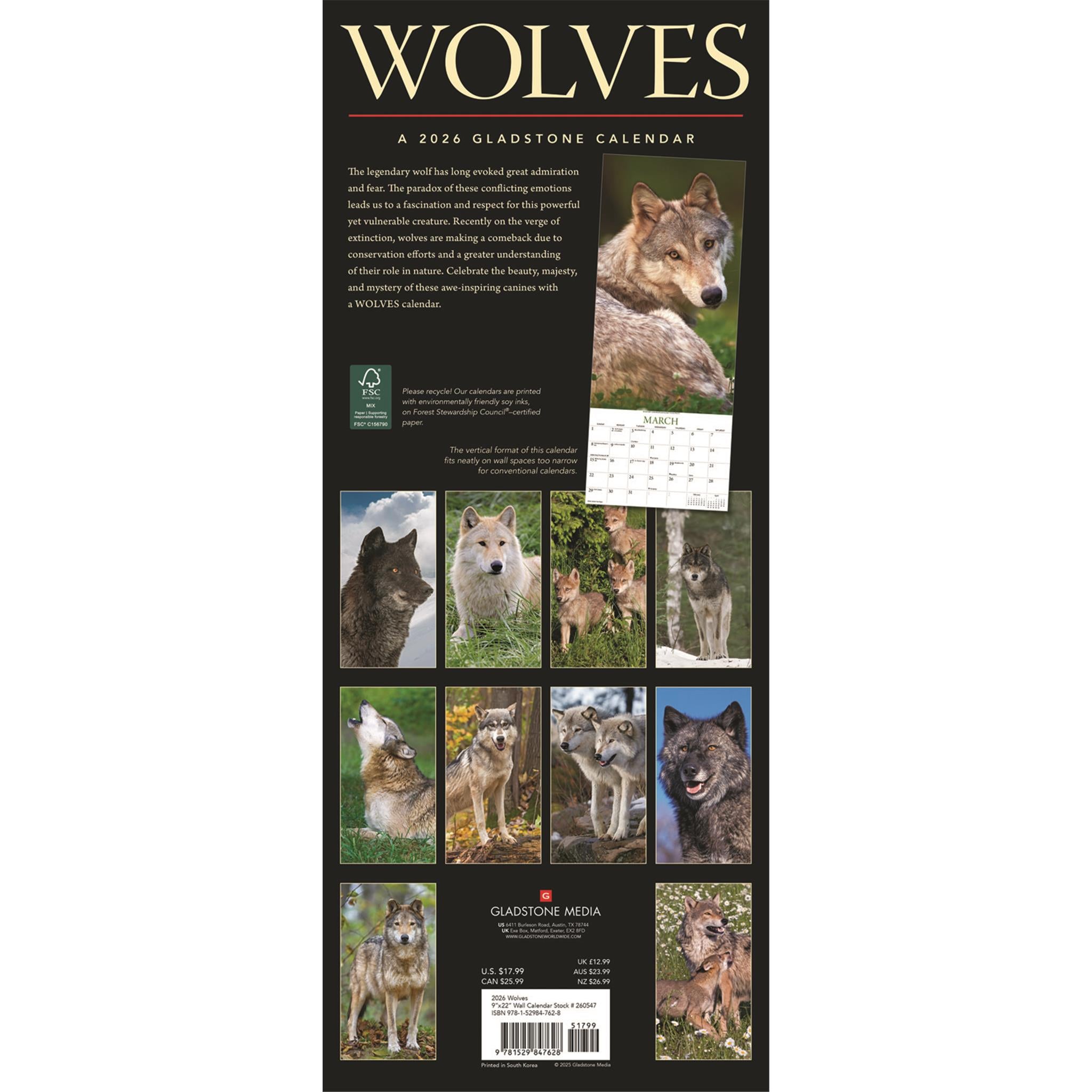 Calendrier des Loups 2026